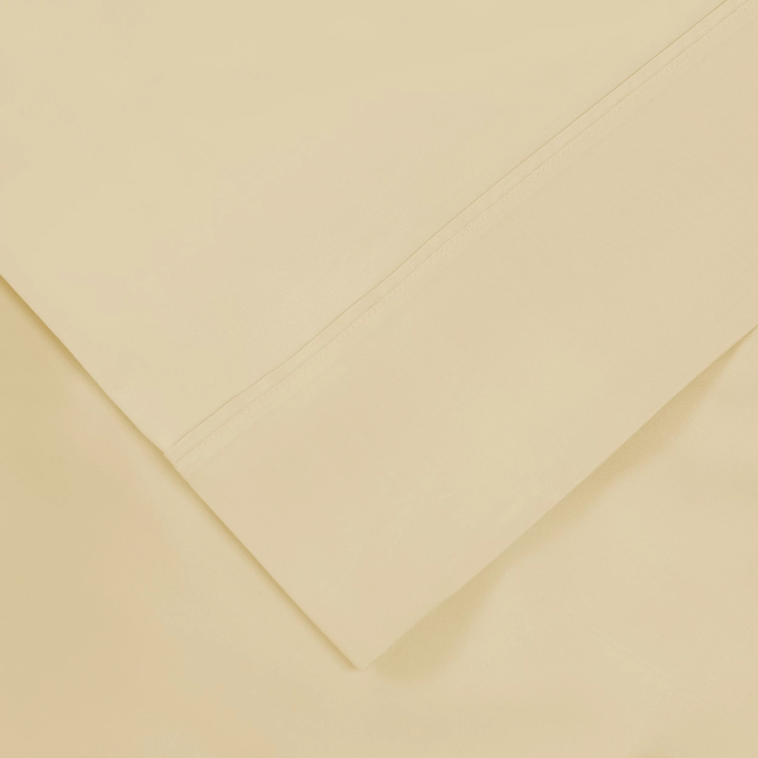 Superior 3-Piece Lyocell Blend 1000 Thread Count Ivory Sheet Set, Twin XL
