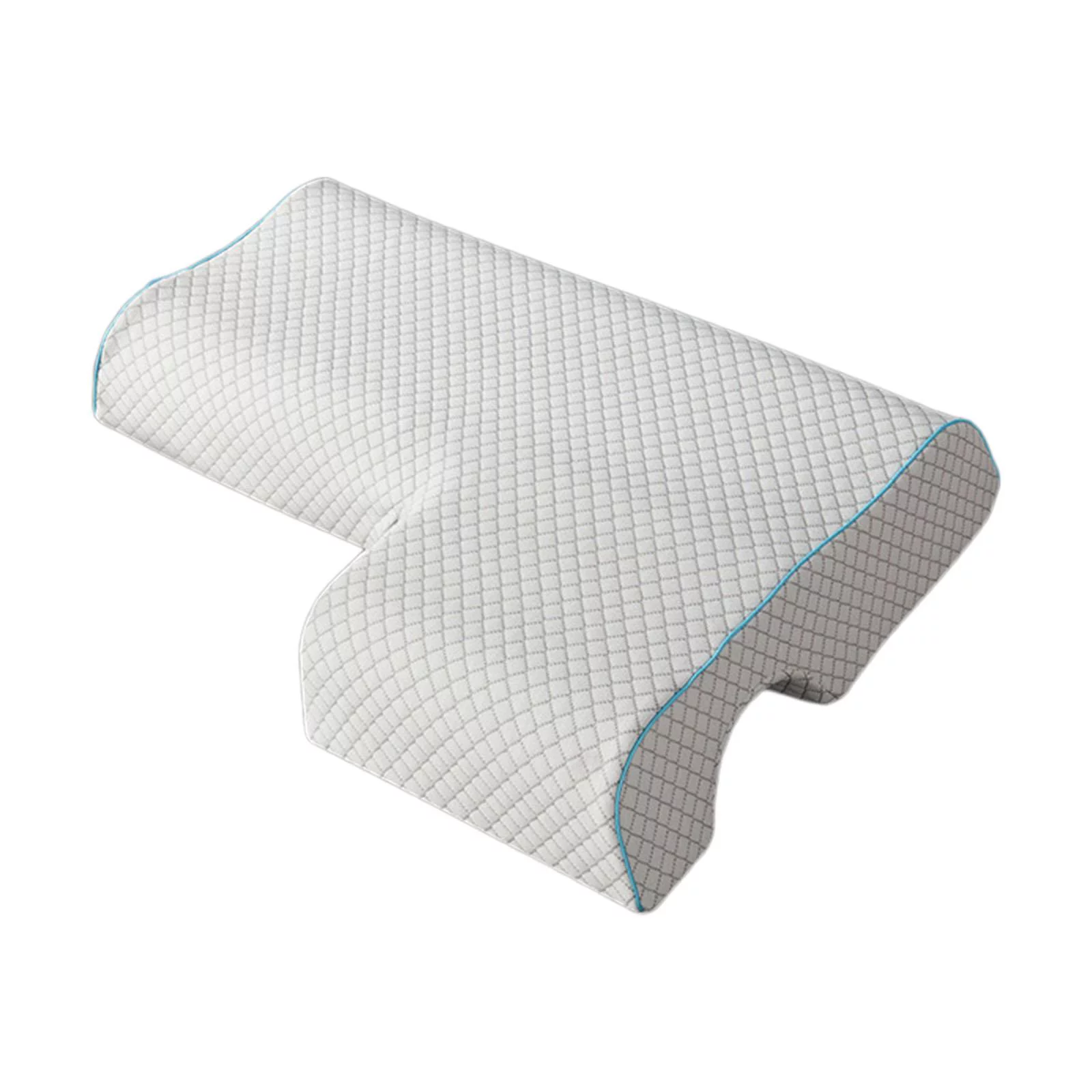 Breathable Ergonomic Couples Pillow Pressure Hand Pillow Arched Couples Pillow Sleeper Pillow for Adults Birthday Gift Rhombus Left