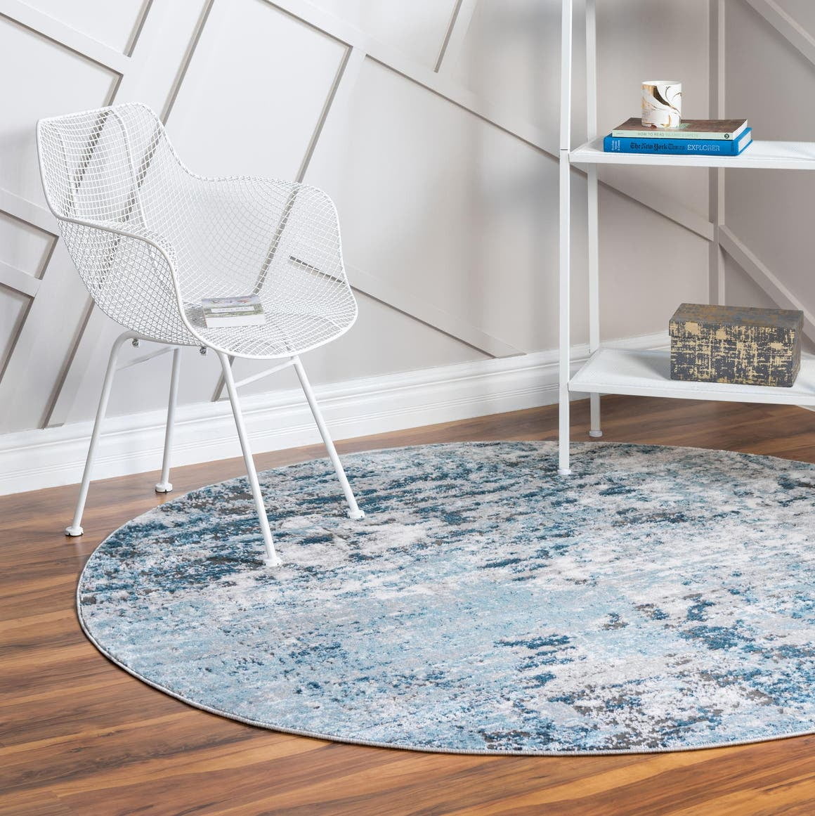 Unique Loom Bach Leipzig Rug ,Round,5' 3