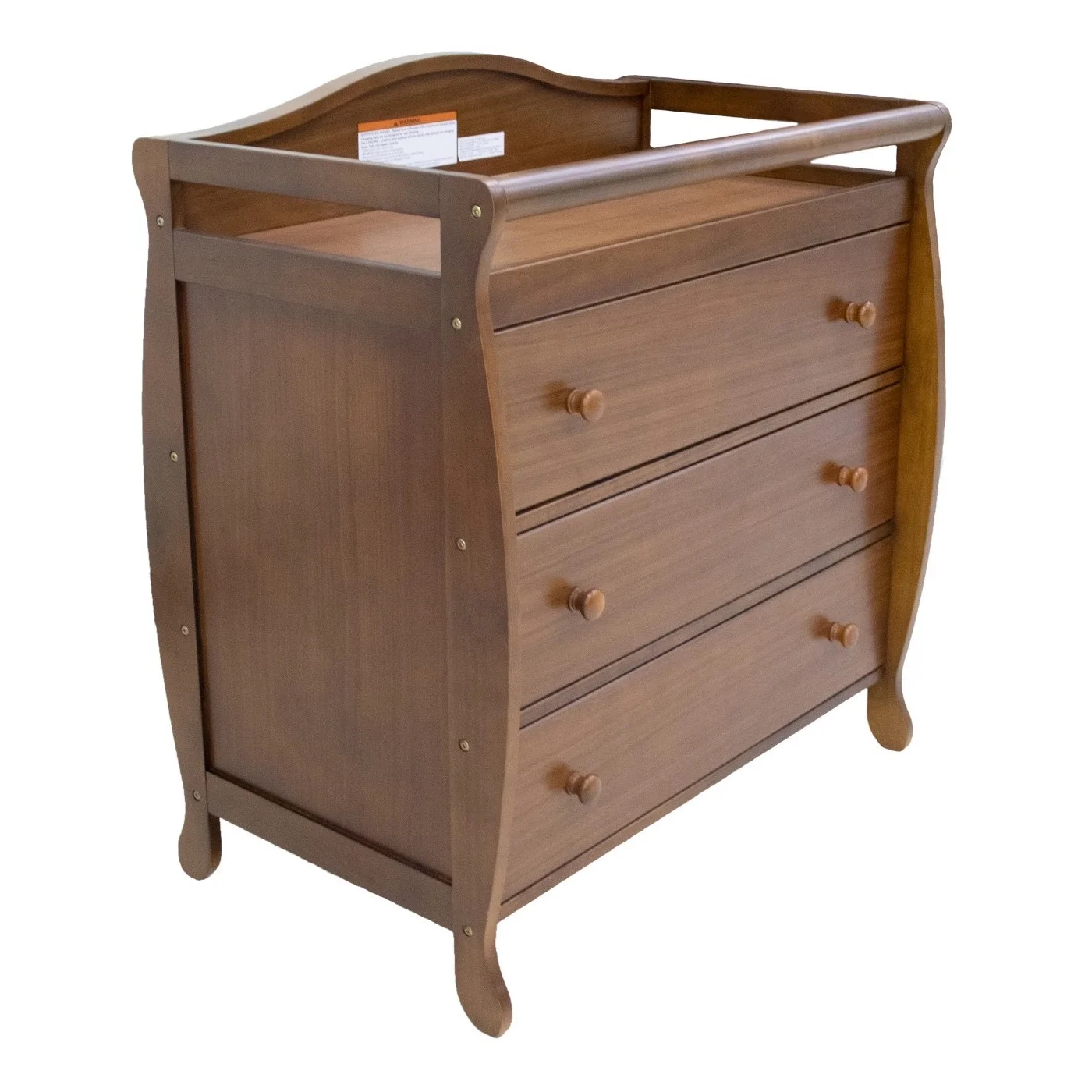 AFG Baby Furniture Grace 3-Drawer Changing Table, Espresso