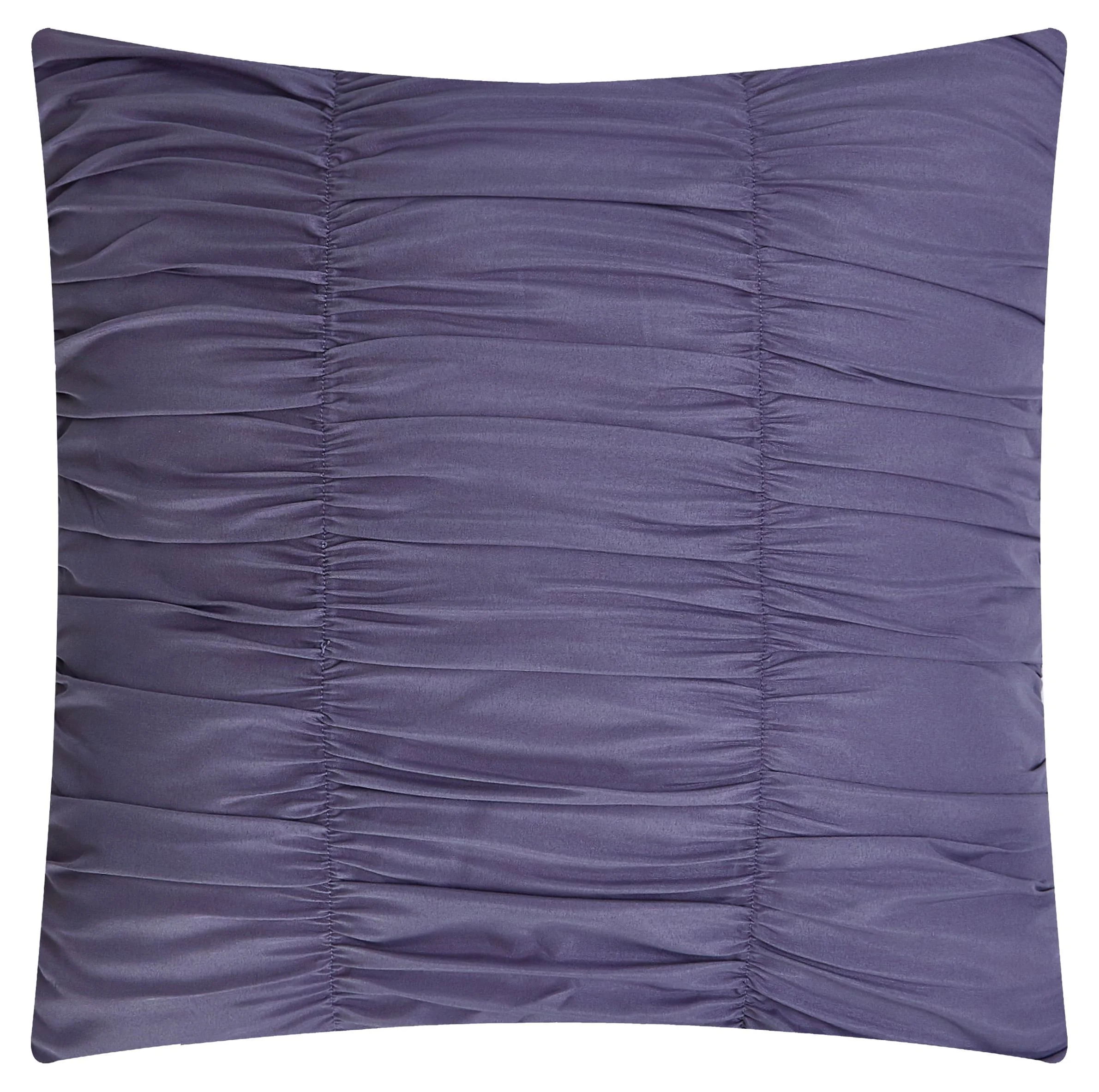 Lanco Midnight Floral Blue 7 Piece Comforter Set Blue/Purple, Bed Size Queen, Fill Polyester