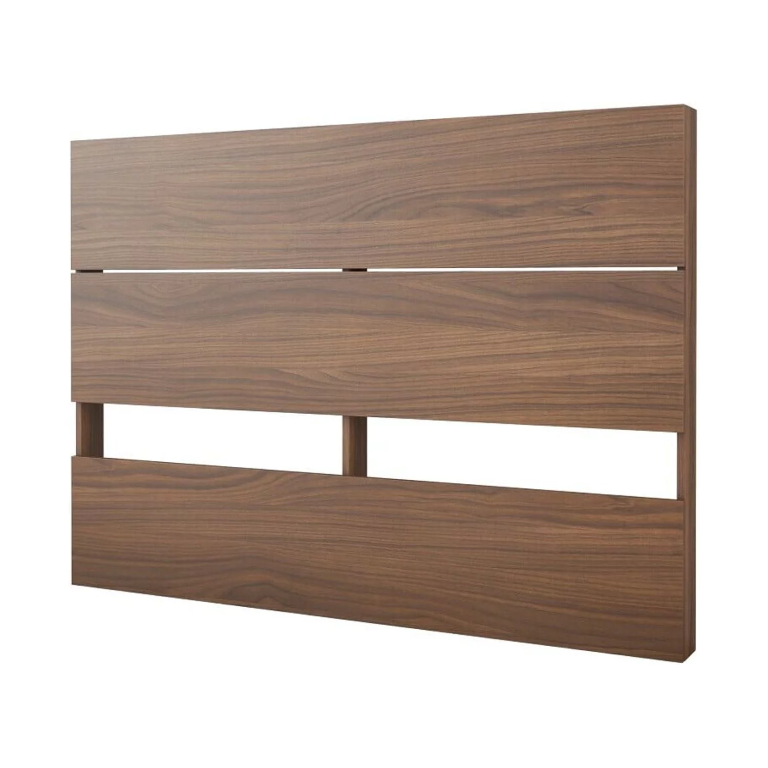 Homestock Coastal Cool 365331 Full Size Plank Effect Headboard, Walnut