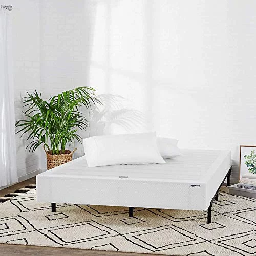 Basics Mattress Foundation, Smart Box Spring, Tool-Free Easy Assembly - 7-Inch, Twin