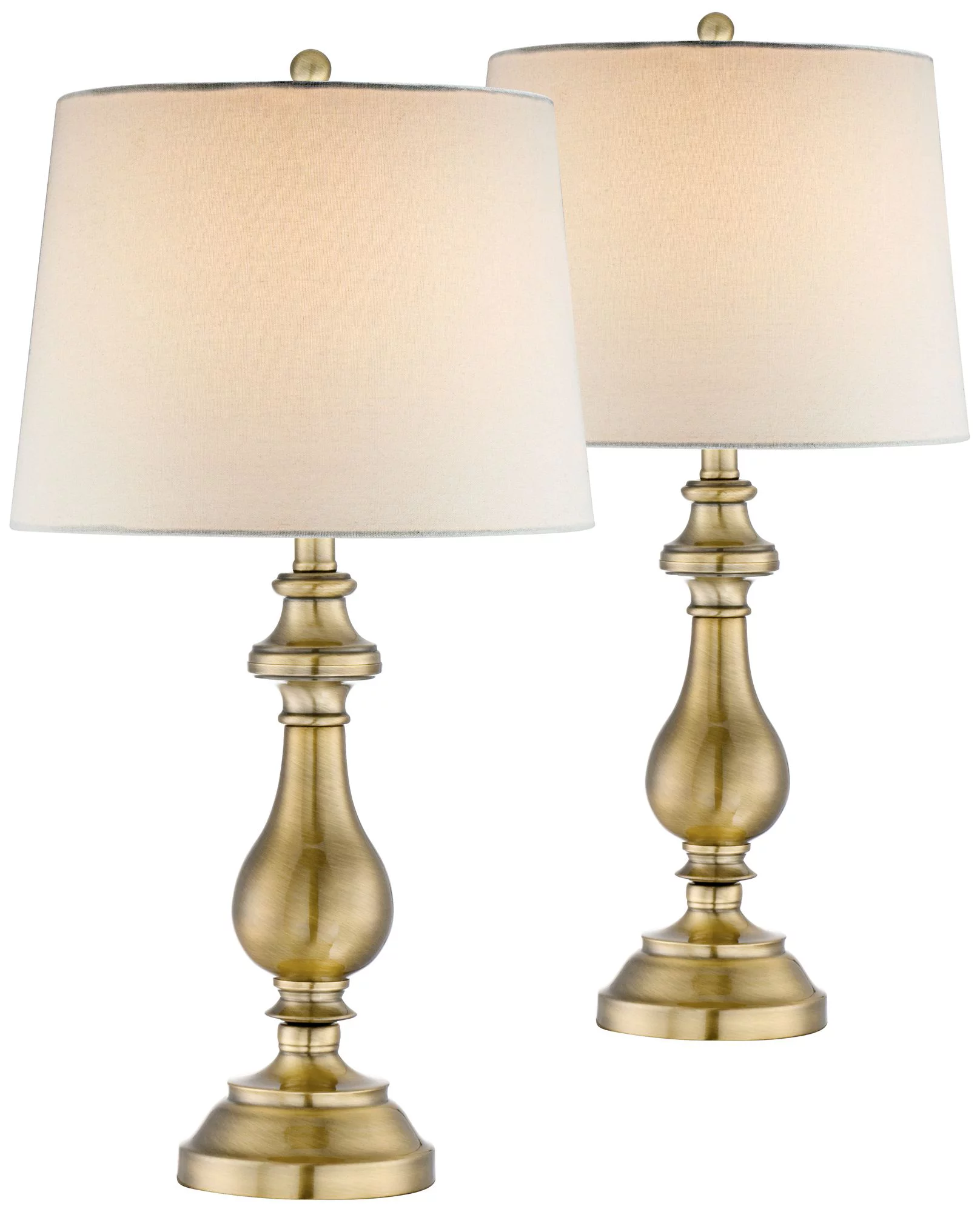 Regency Hill Fairlee Traditional Table Lamps 26