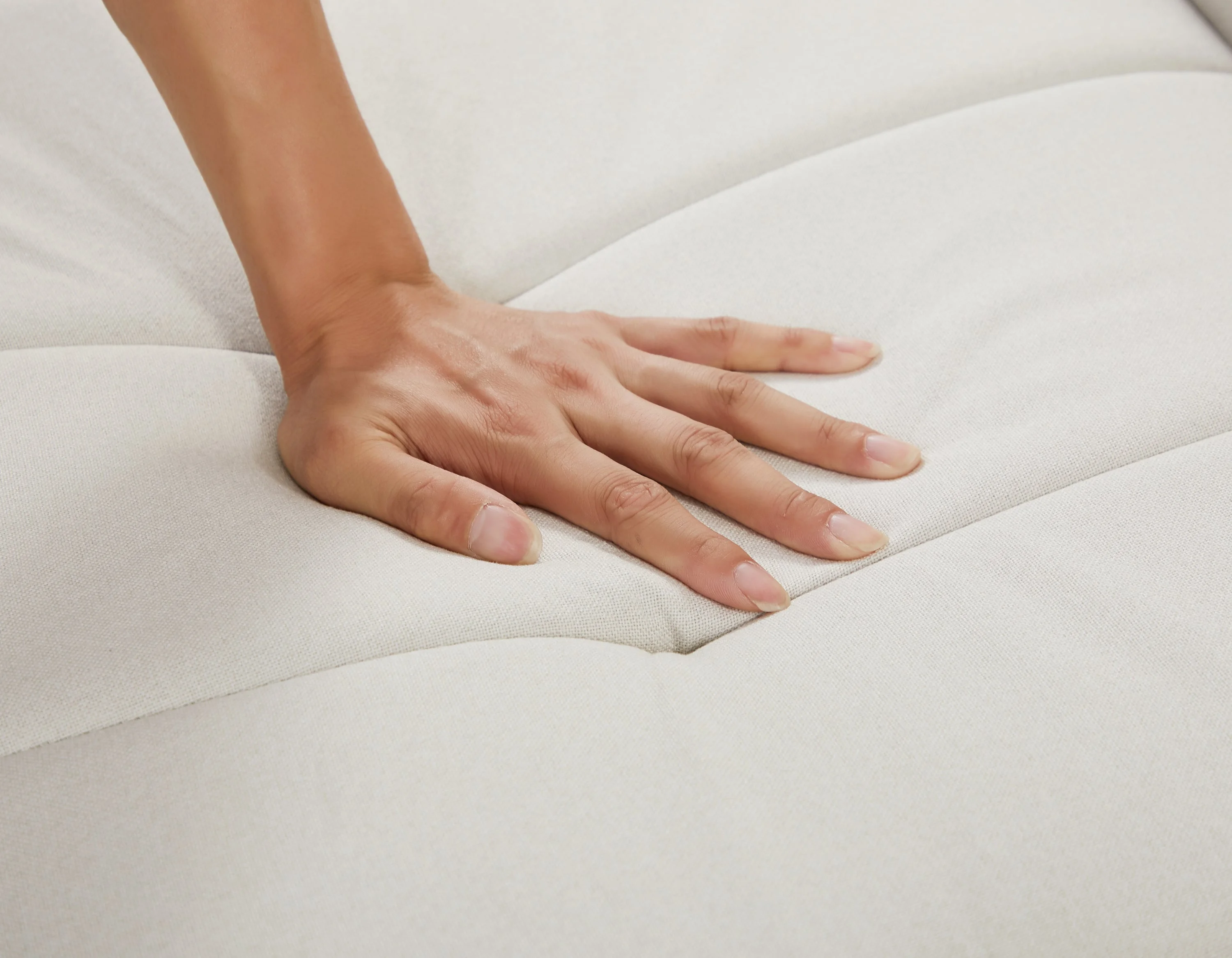 Amara Convertible Sofa Bed  - Beige