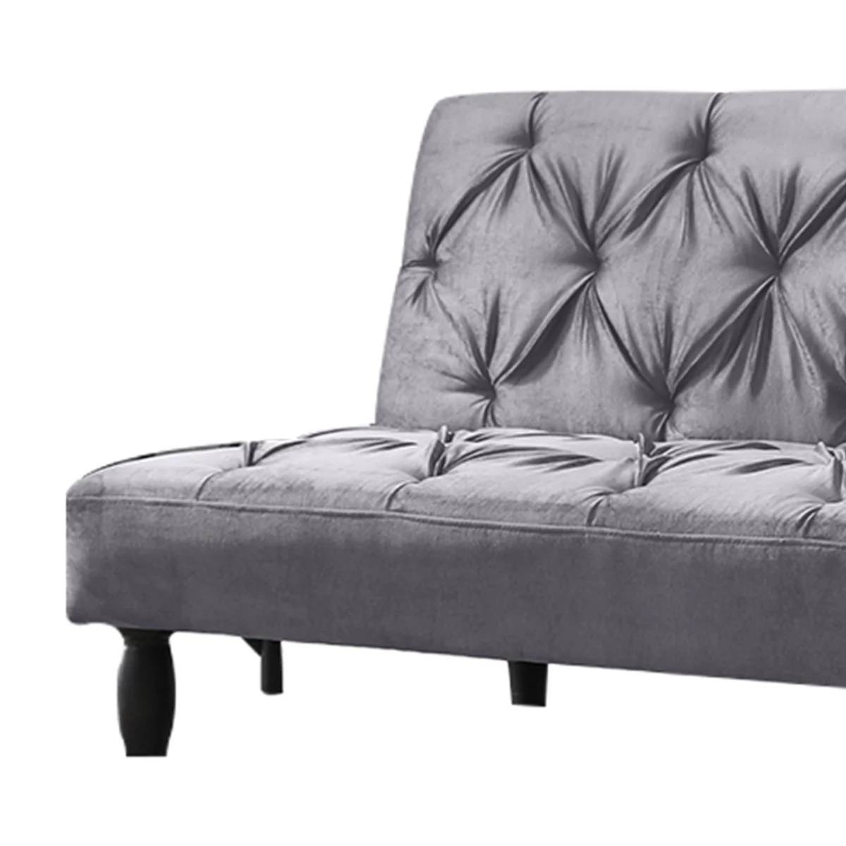 Campbell Polyester Futon, Grey