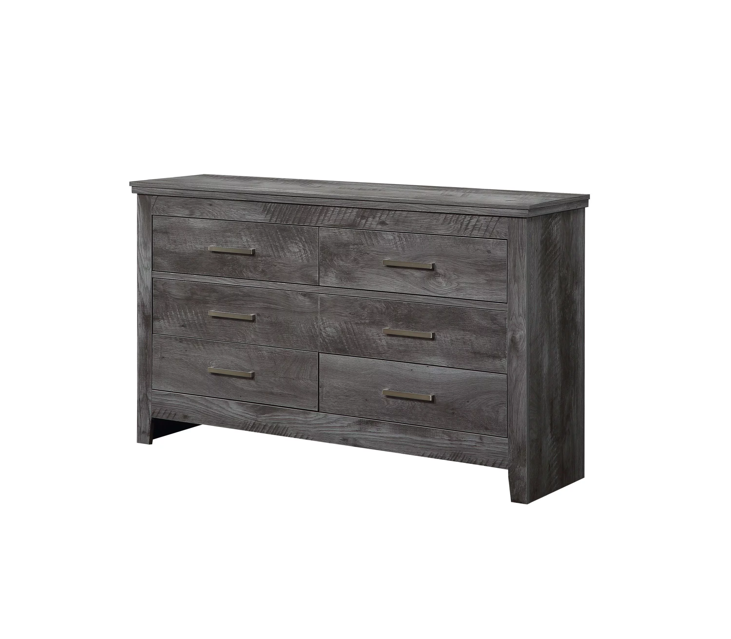 MAICOSY 57 inch Rustic Dresser - Gray Oak