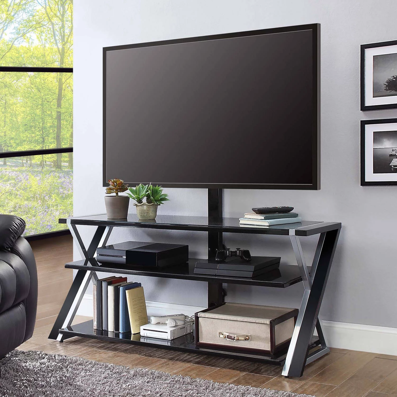 Whalen Xavier 3-in-1 Television Stand for TVs up to 70