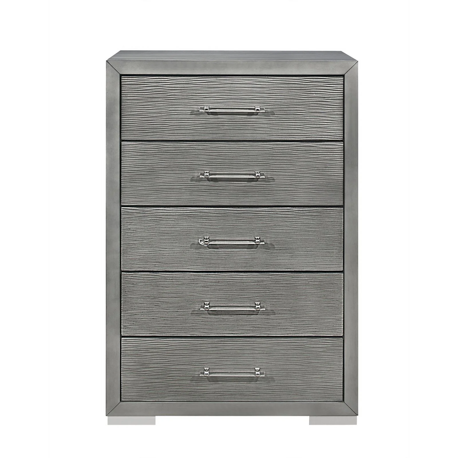 Global Furniture USA Contemporary Tiff Silver Chest