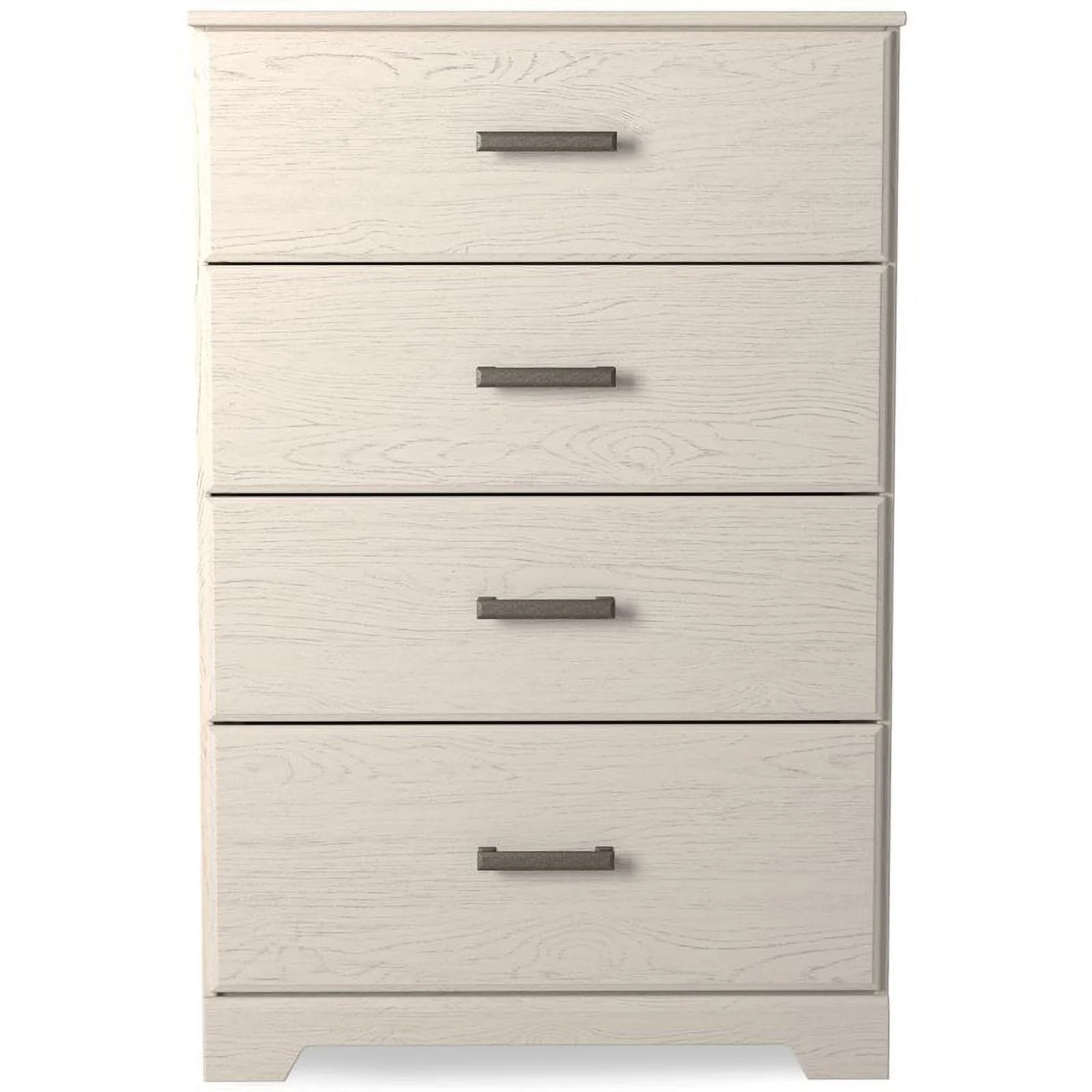 Bowery Hill Four Drawer Engineered Wood Chest in White