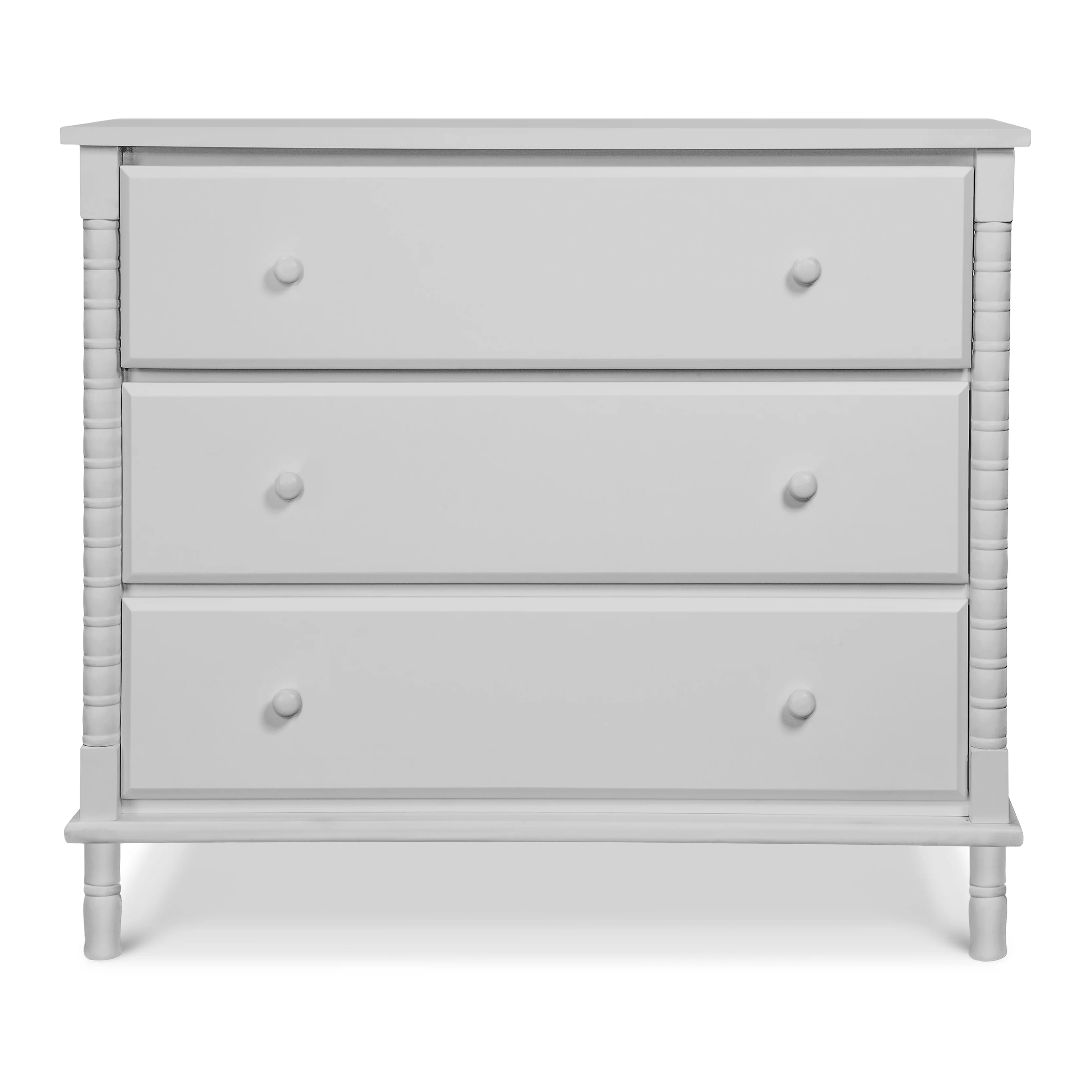 DaVinci Jenny Lind 3-Drawer Changer Dresser in Fog Grey