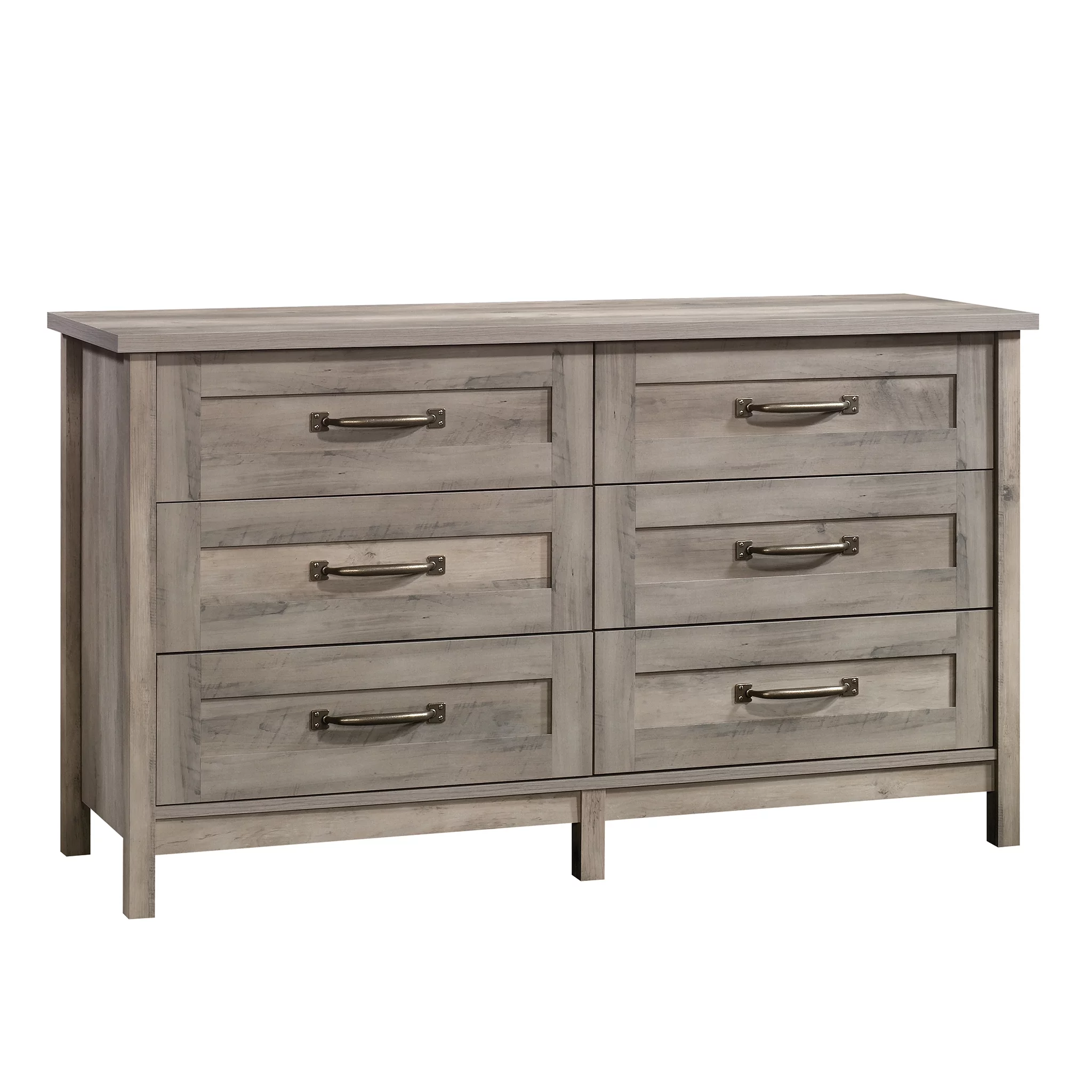 Better Homes & Gardens Modern Farmhouse 6 - Drawer Dresser, Rustic Gray Finish