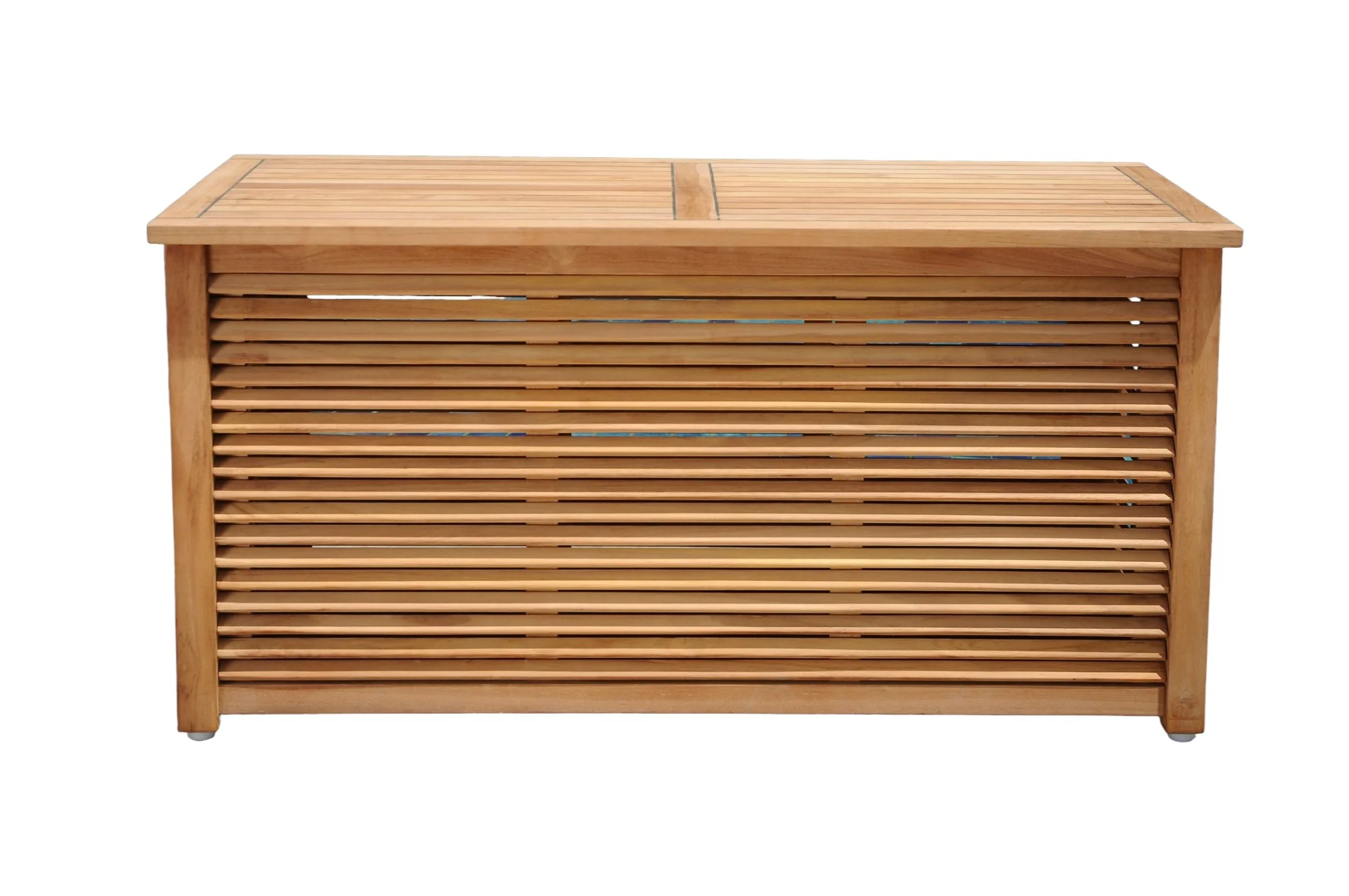 Grade A Teak Wood Outdoor Patio Storage Chest Cabinet (Small) #53St