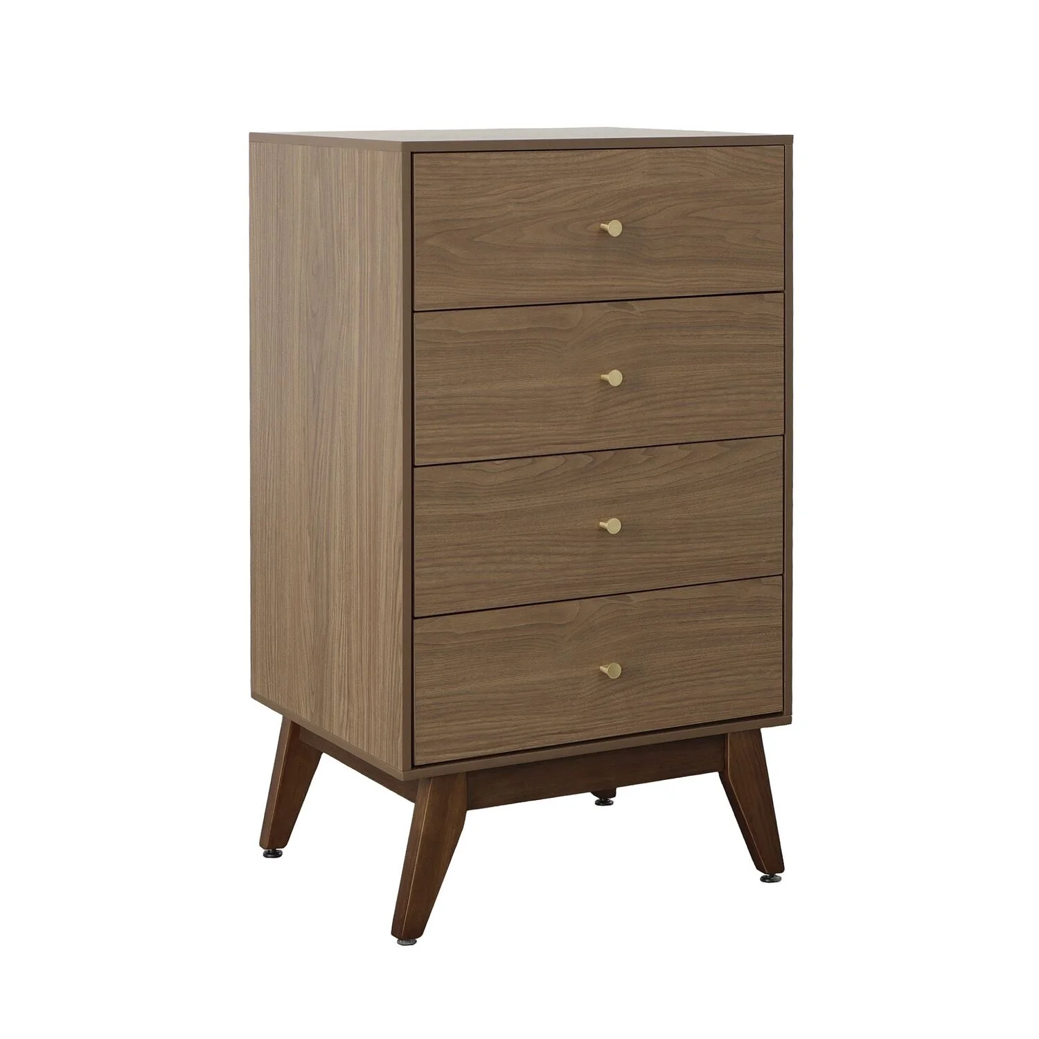 Picket House Furnishings Saddie  4 Drawer Chest in Walnut