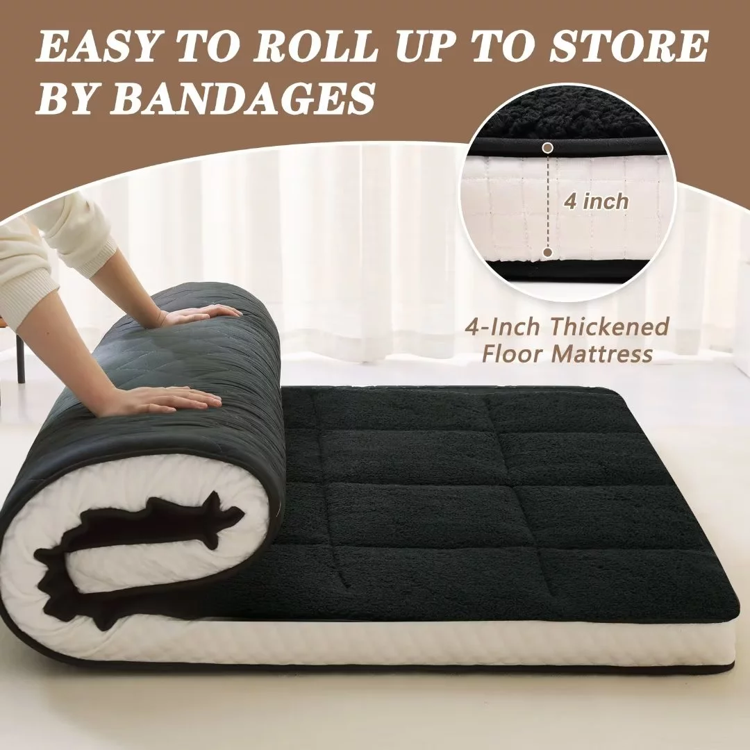 Docred Japanese Floor Mattress for Adults, Kids - 4