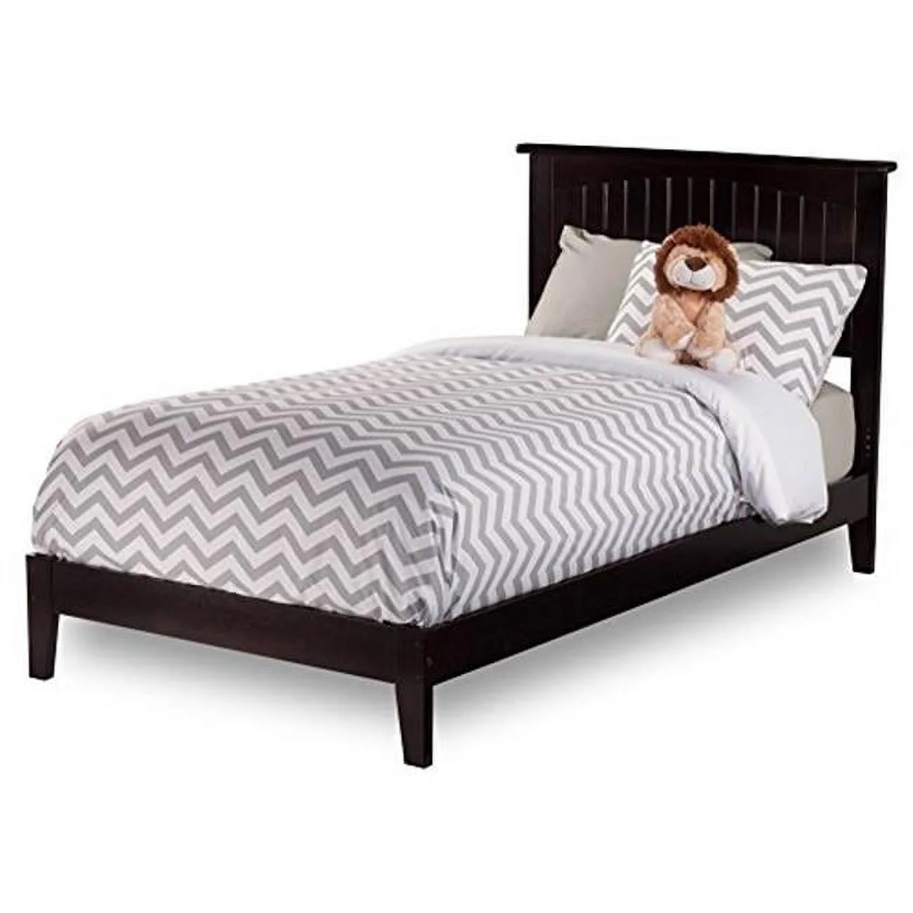 Nantucket Twin Size Extra Large Bed, Espresso