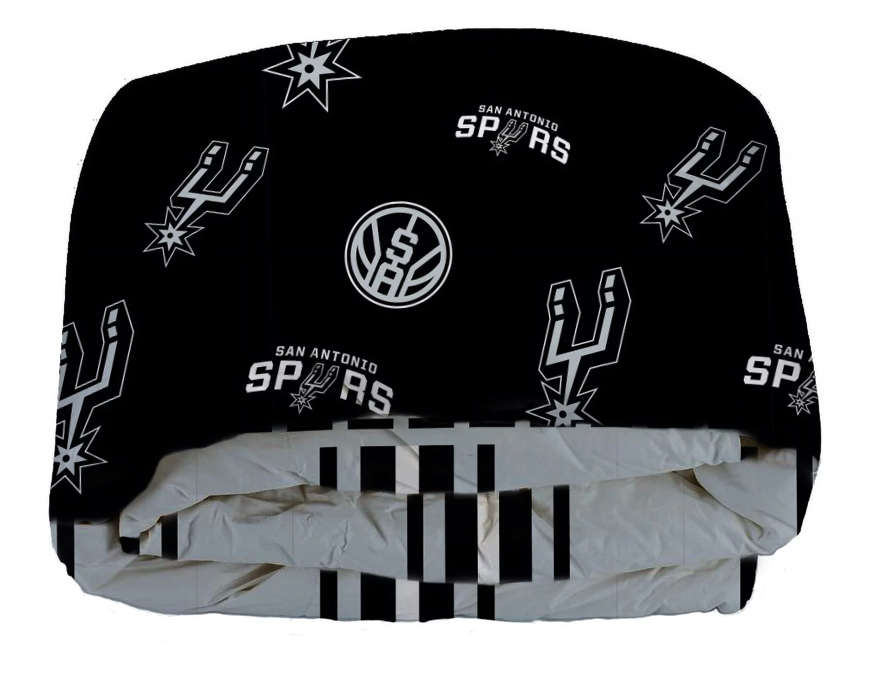 NBA San Antonio Spurs Bed in Bag Set, Full Size, Team Colors, 100% Polyester, 5 Piece Set