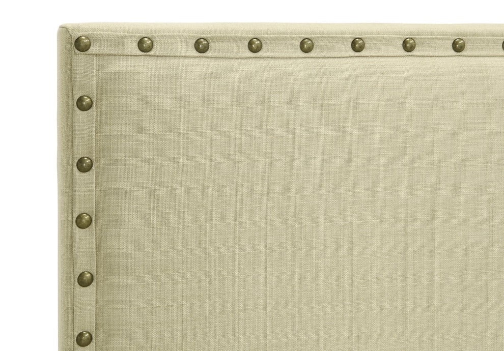 Modus Geneva Queen Tavel Headboard Bed, Tumbleweed