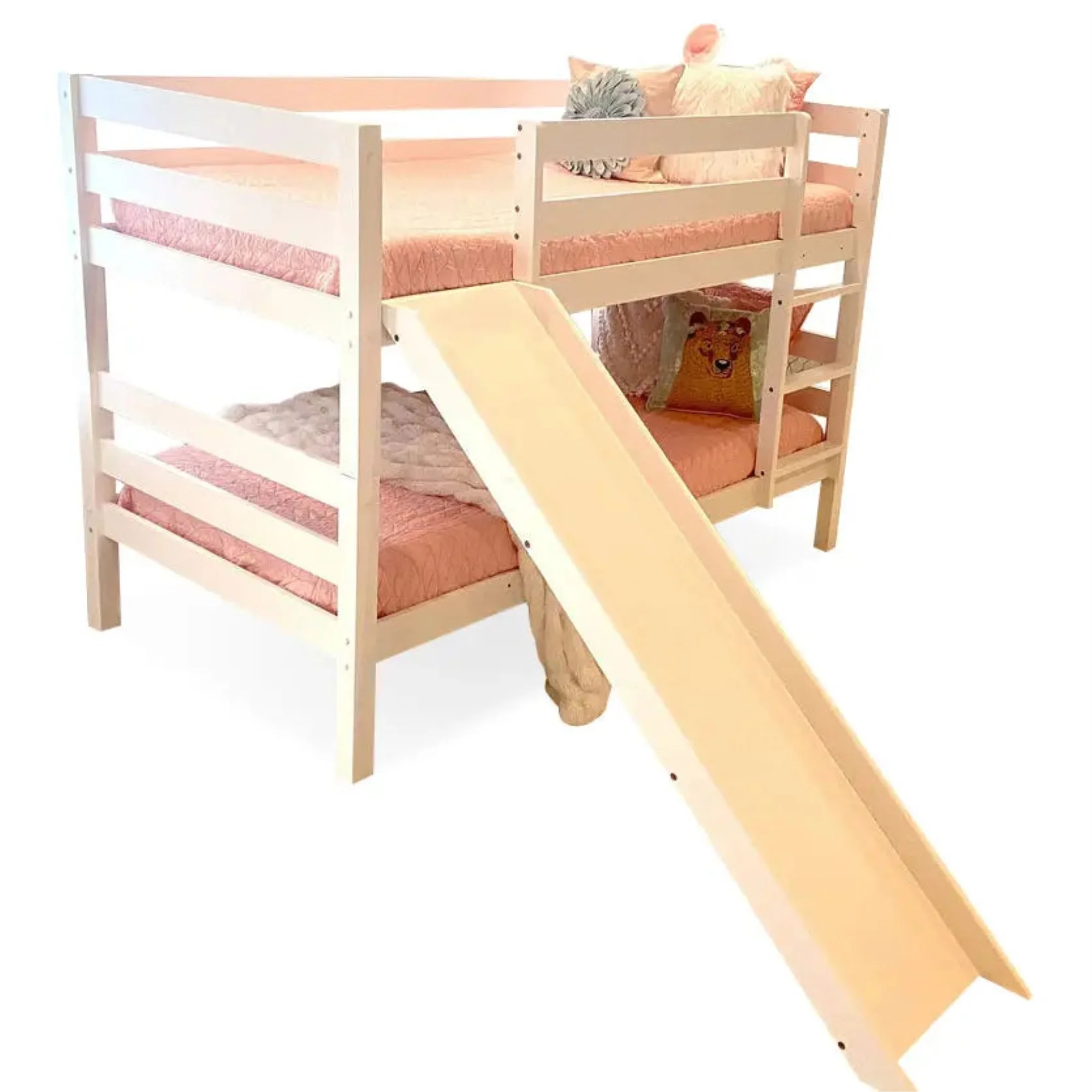 Kids Bunk Bed with Slide