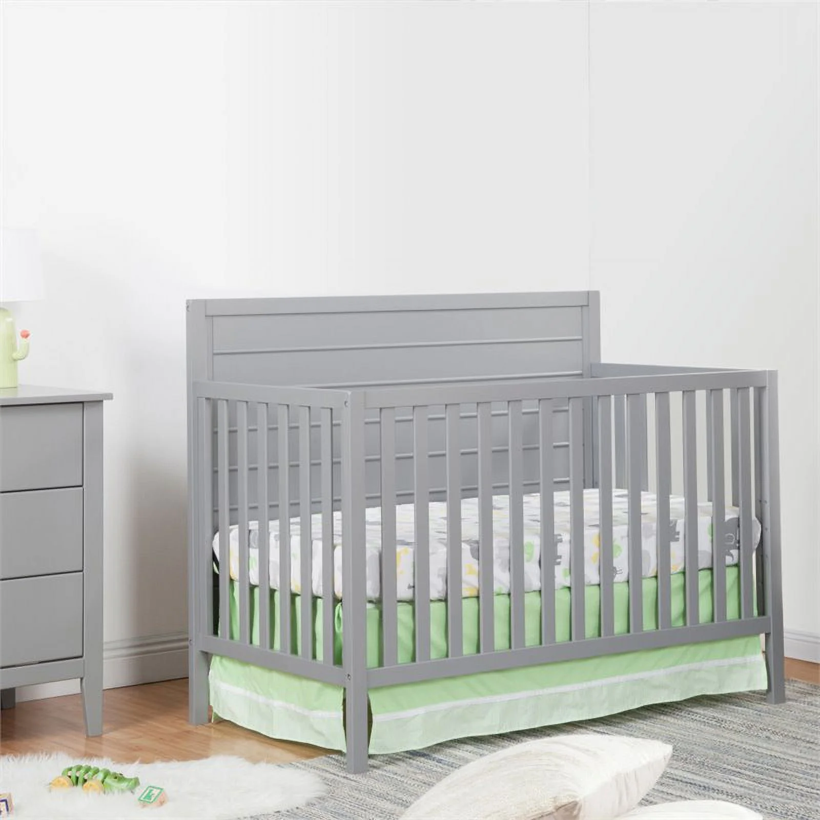 Carter's By DaVinci Morgan 4 in 1 Convertible Crib in Gray