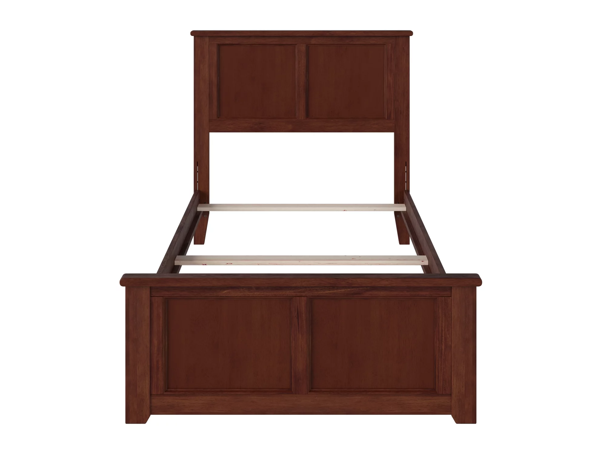 Madison Traditional Bed with Matching Foot Board in Multiple Colors and Sizes