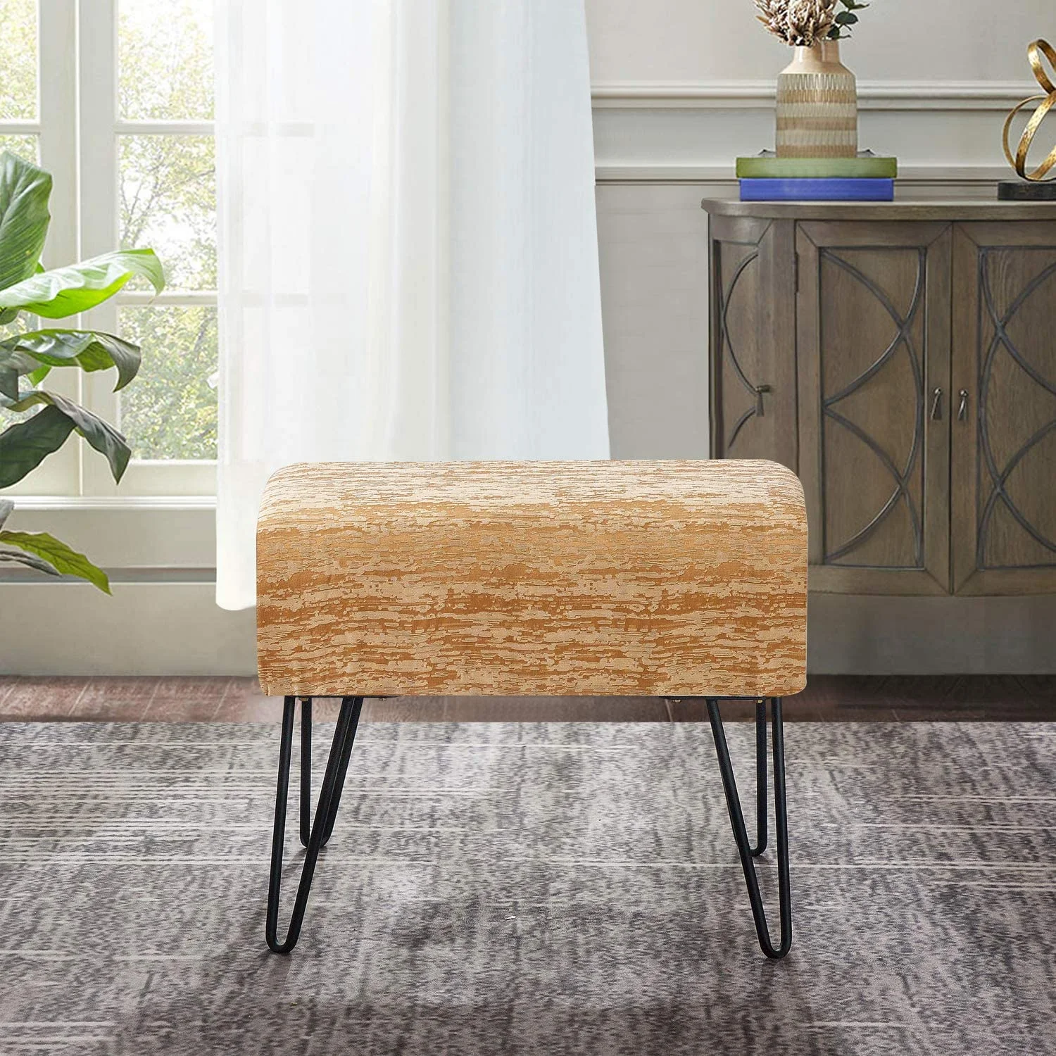 Jacquard Ottoman, 19