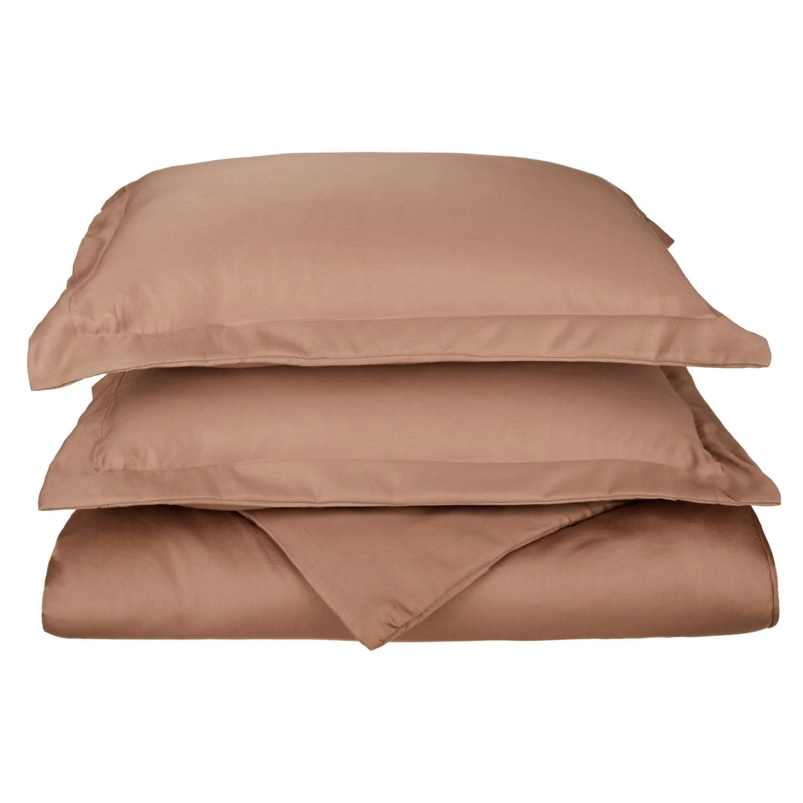 Superior 3-Piece Luxury Duvet Cover Set, Full/ Queen, Taupe