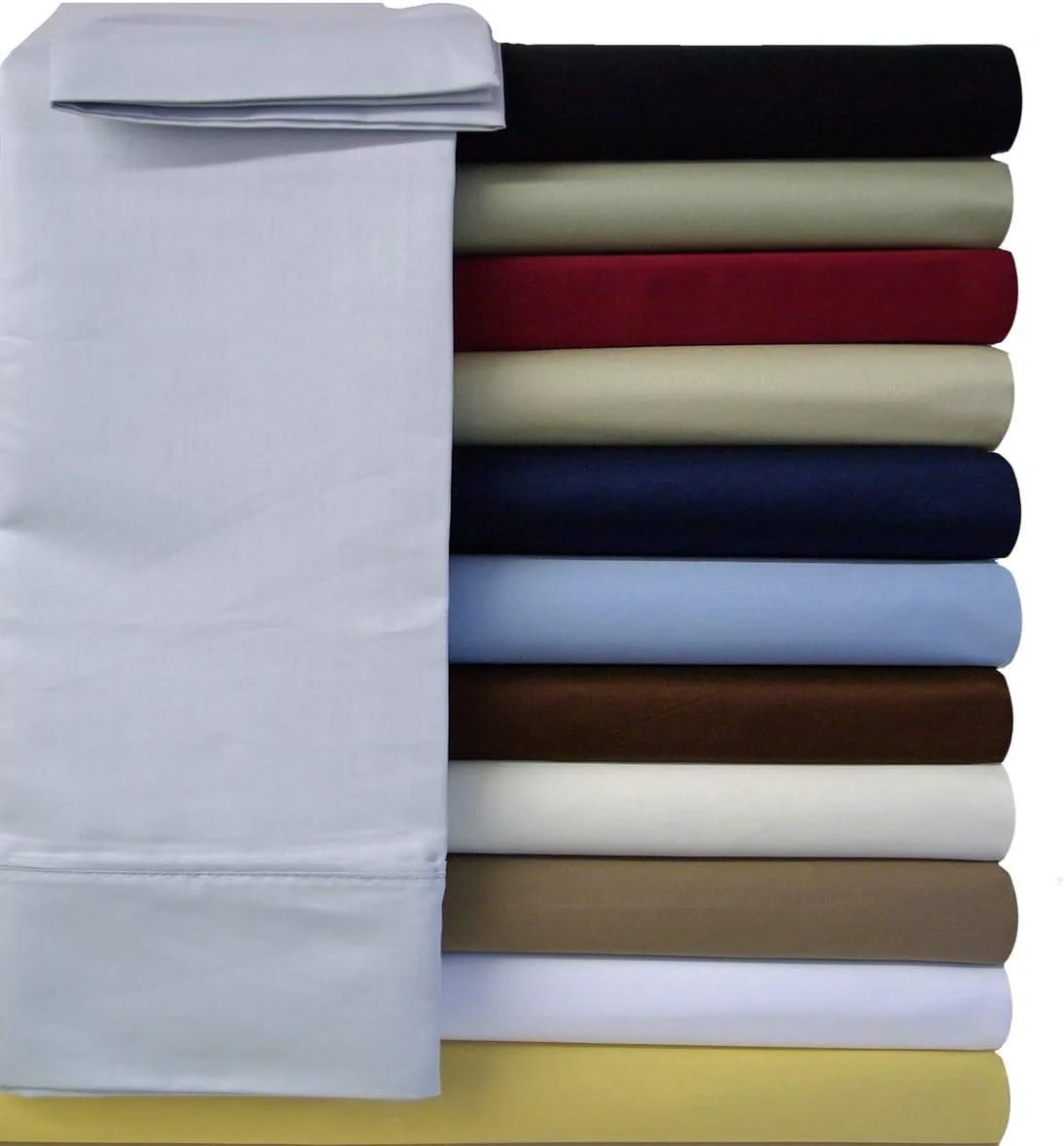 Solid Burgundy Queen Size Microfiber Attached Waterbed With Pole Attachment. Pole Not Included