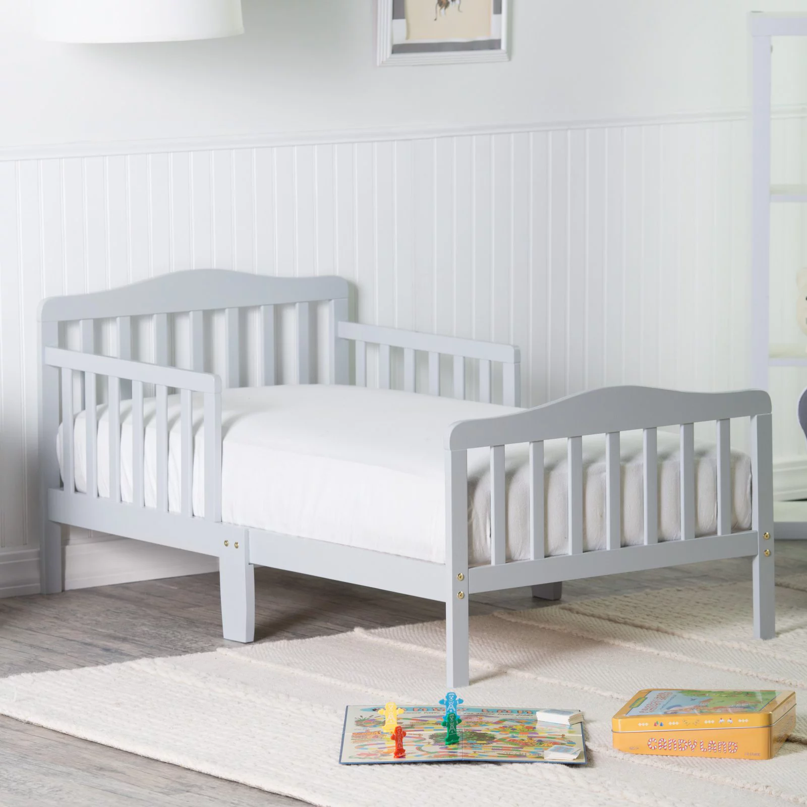 Fine-Line Orbelle Toddler Bed, Gray