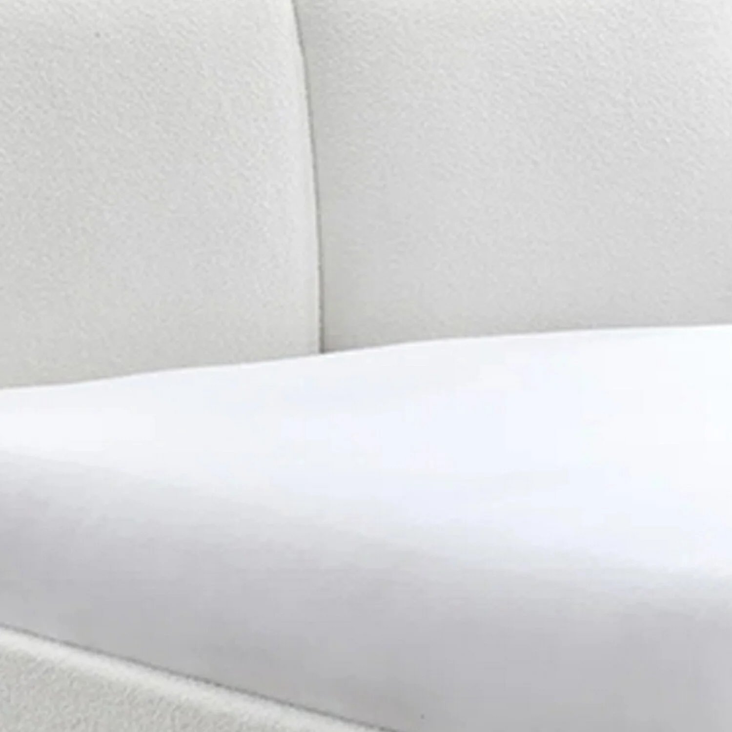 Benjara Sage Queen Size Bed, Low Profile, Cushioned Upholstered Headboard, Charcoal