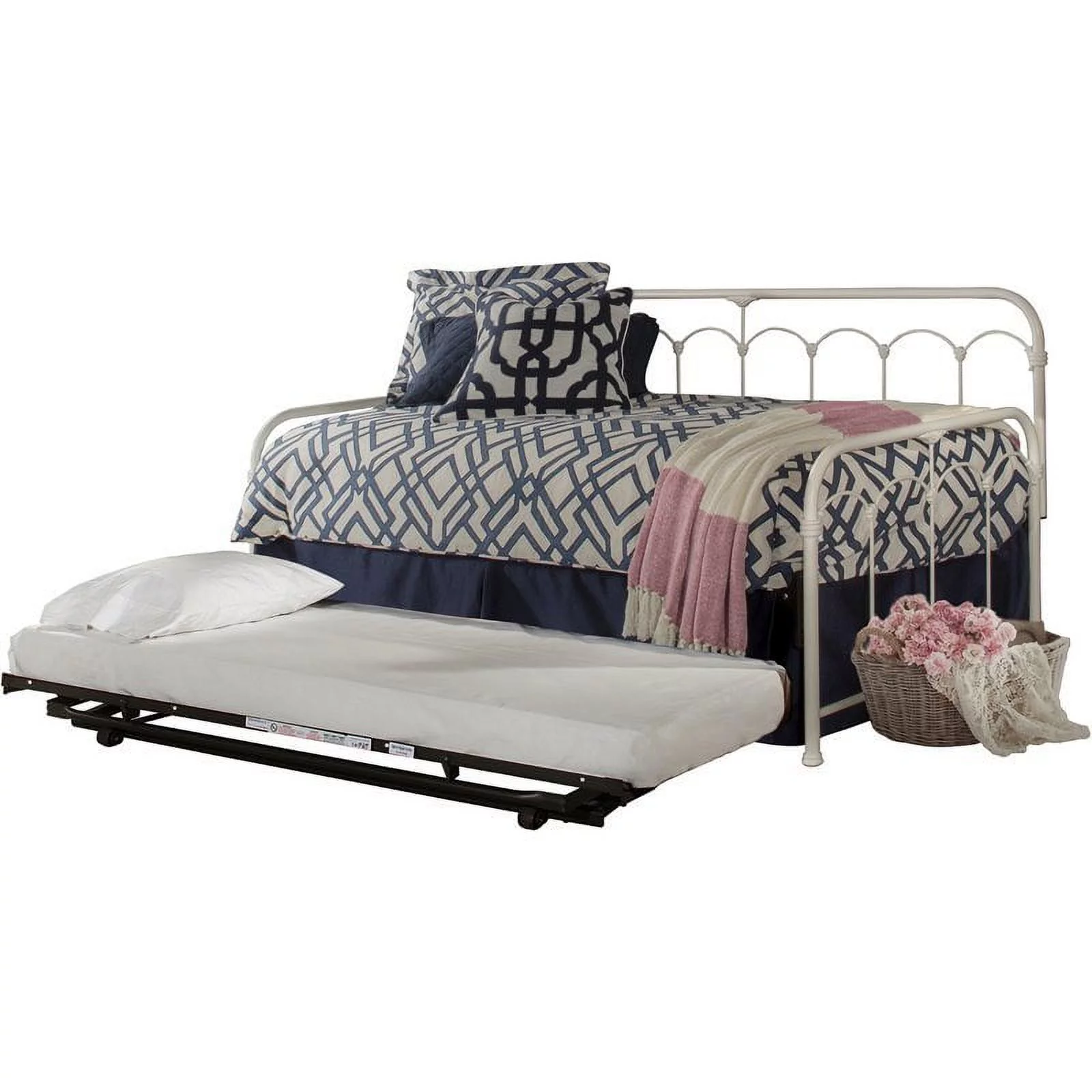Bowery Hill Daybed - Metal Suspension Deck and Trundle Included