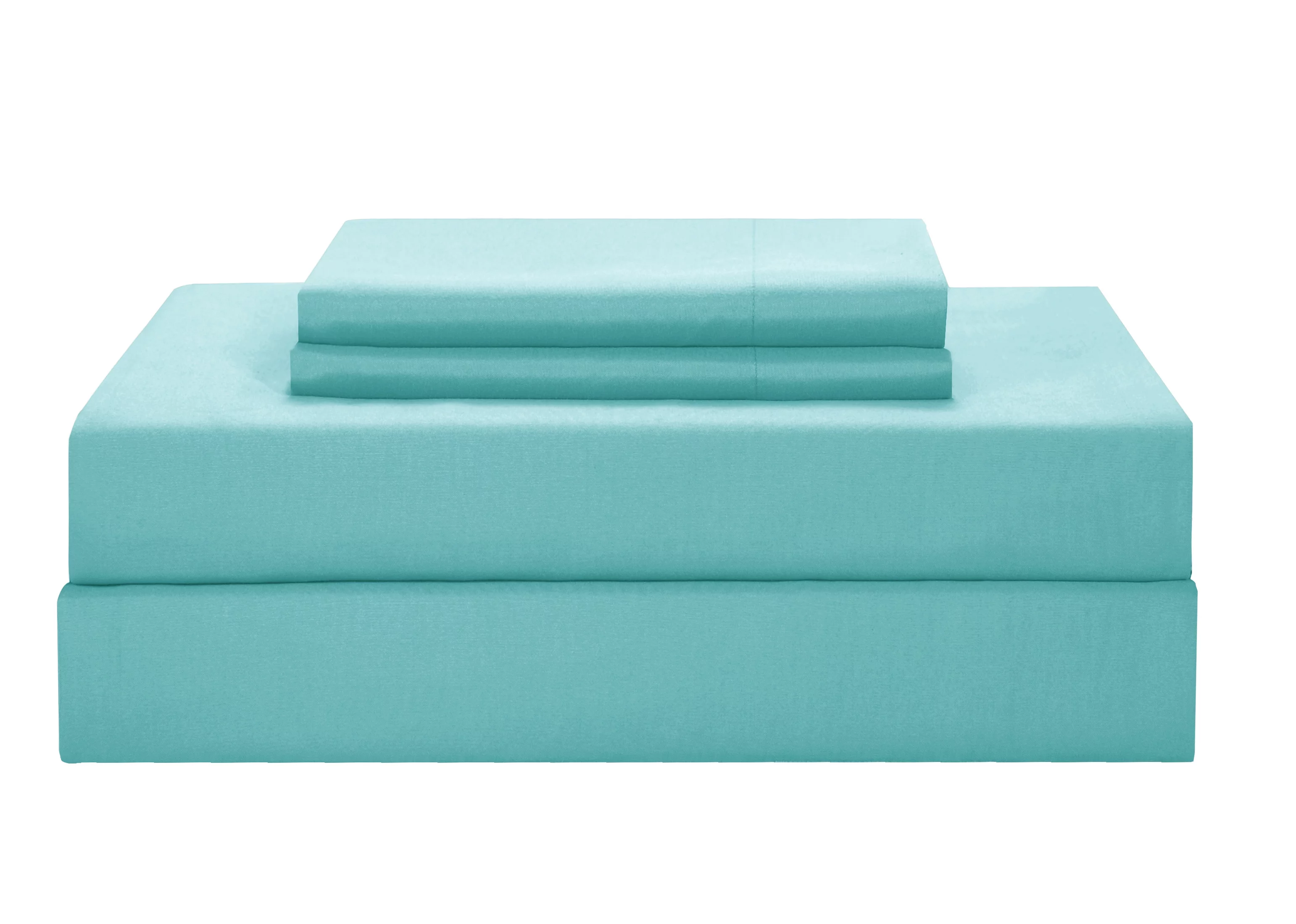 Chic Home Hester 10-Piece Color Block Comforter Set, Queen, Turquoise