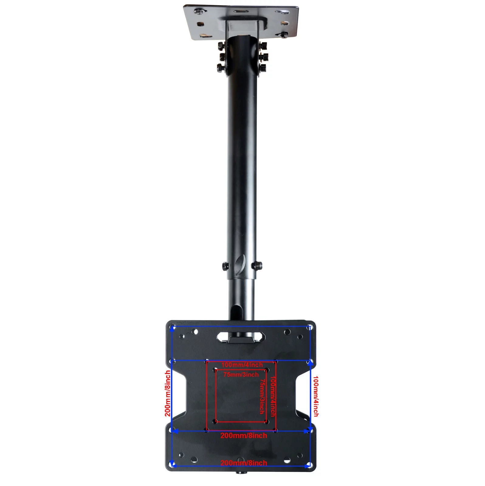 VideoSecu Adjustable Tilt Swivel Dual TV Ceiling Mount for 32