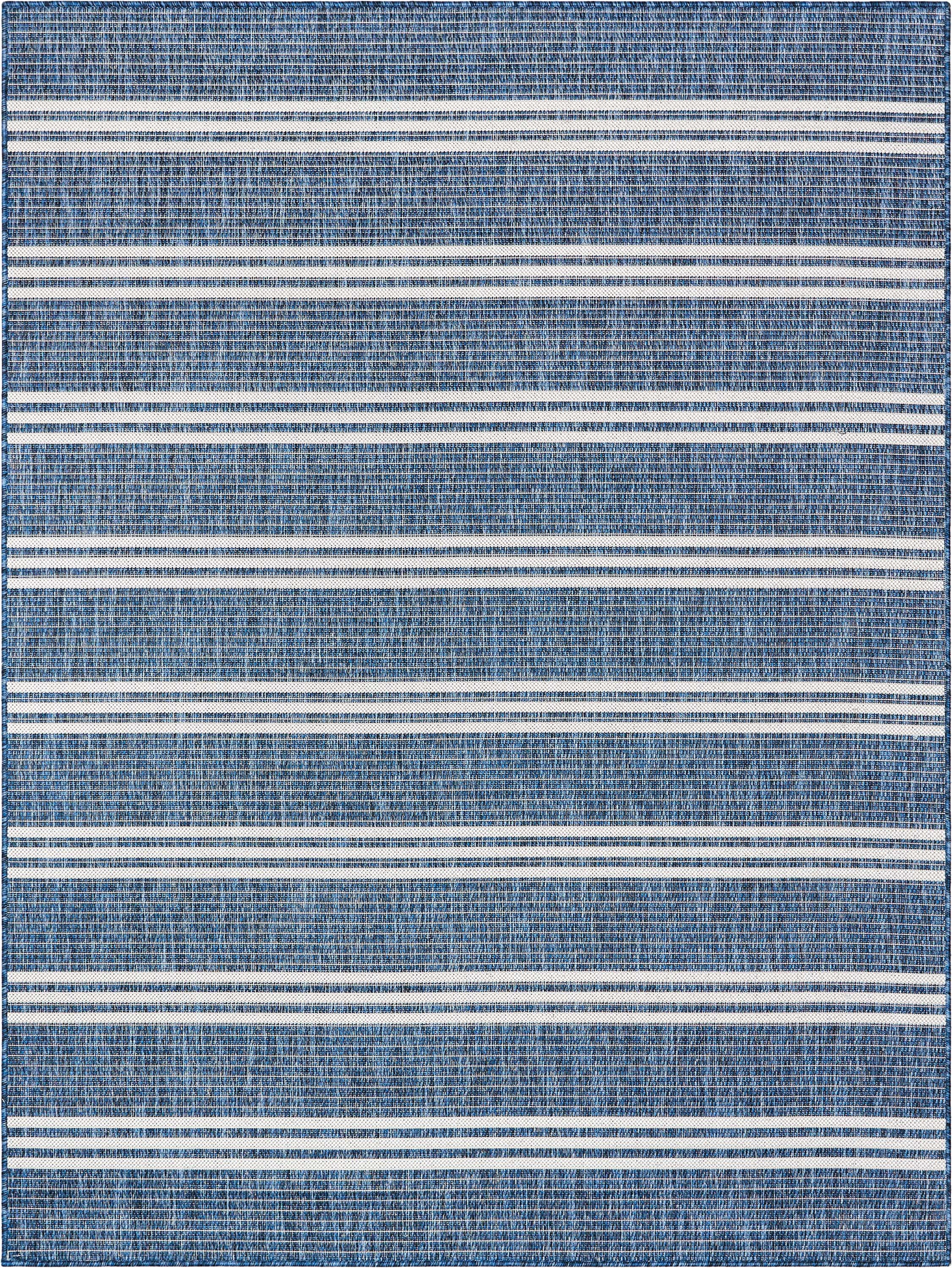 Well Woven Medusa Catalina Modern Stripes Blue 5'3