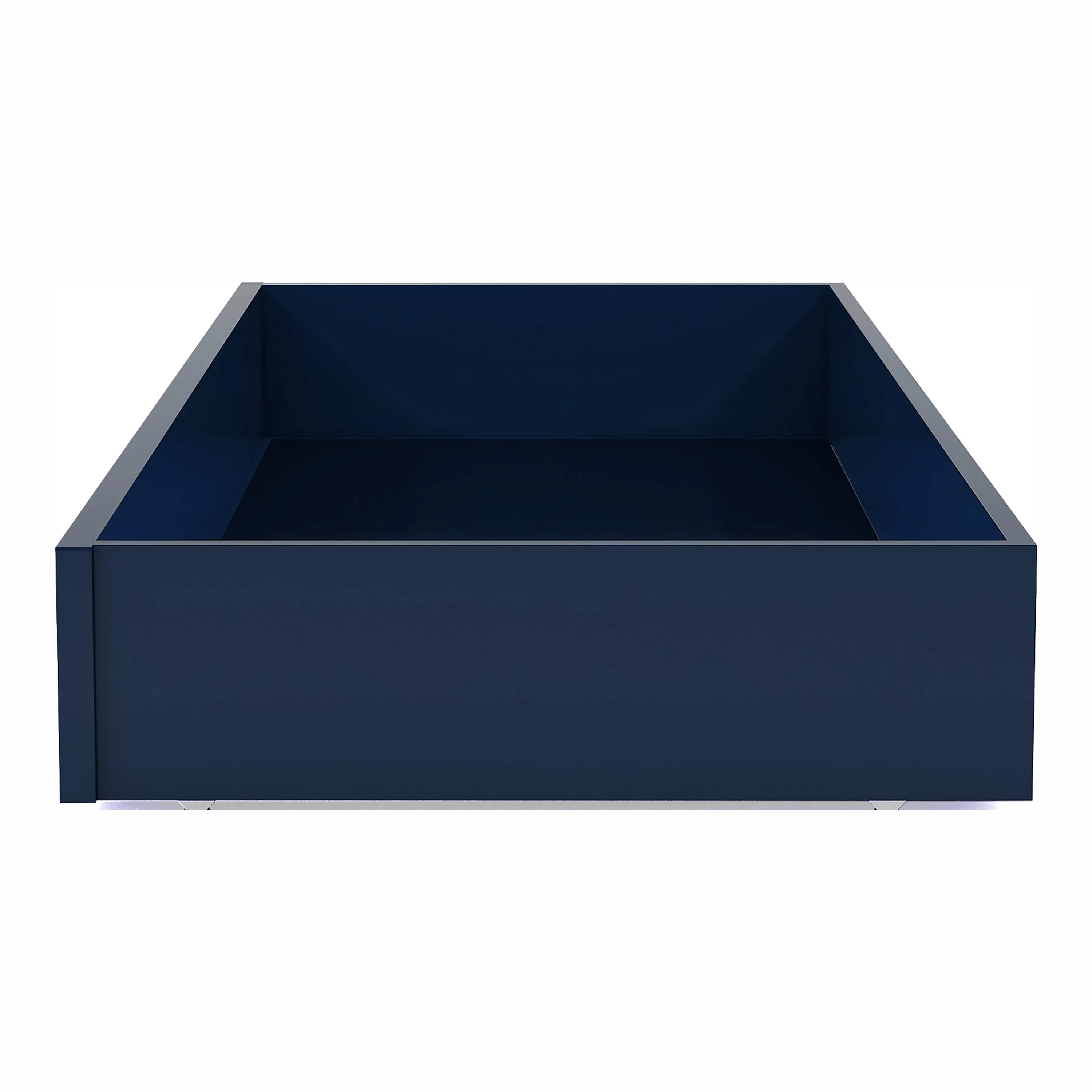 Furniture of America Taylor Transitional Wood Trundle, Blue and Gray