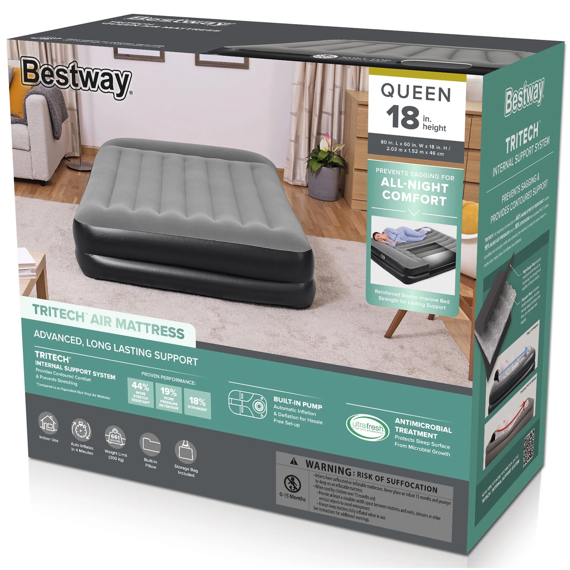 Bestway: Tritech Queen 18
