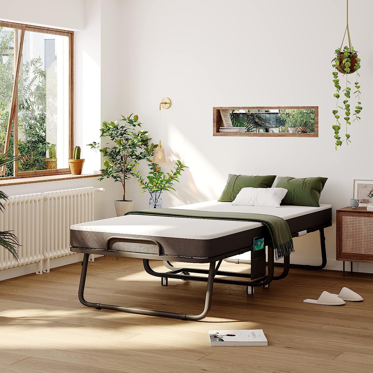 OUWI Folding Bed with Mattress - 75