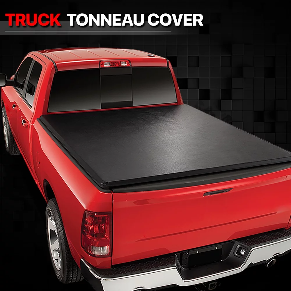 Short Bed Tonneau Cover 6.5Ft Soft Top Roll-Up for 88-01 Chevy/GMC C/K 1500/2500 Fits select: 1989-1998,2000 CHEVROLET GMT-400