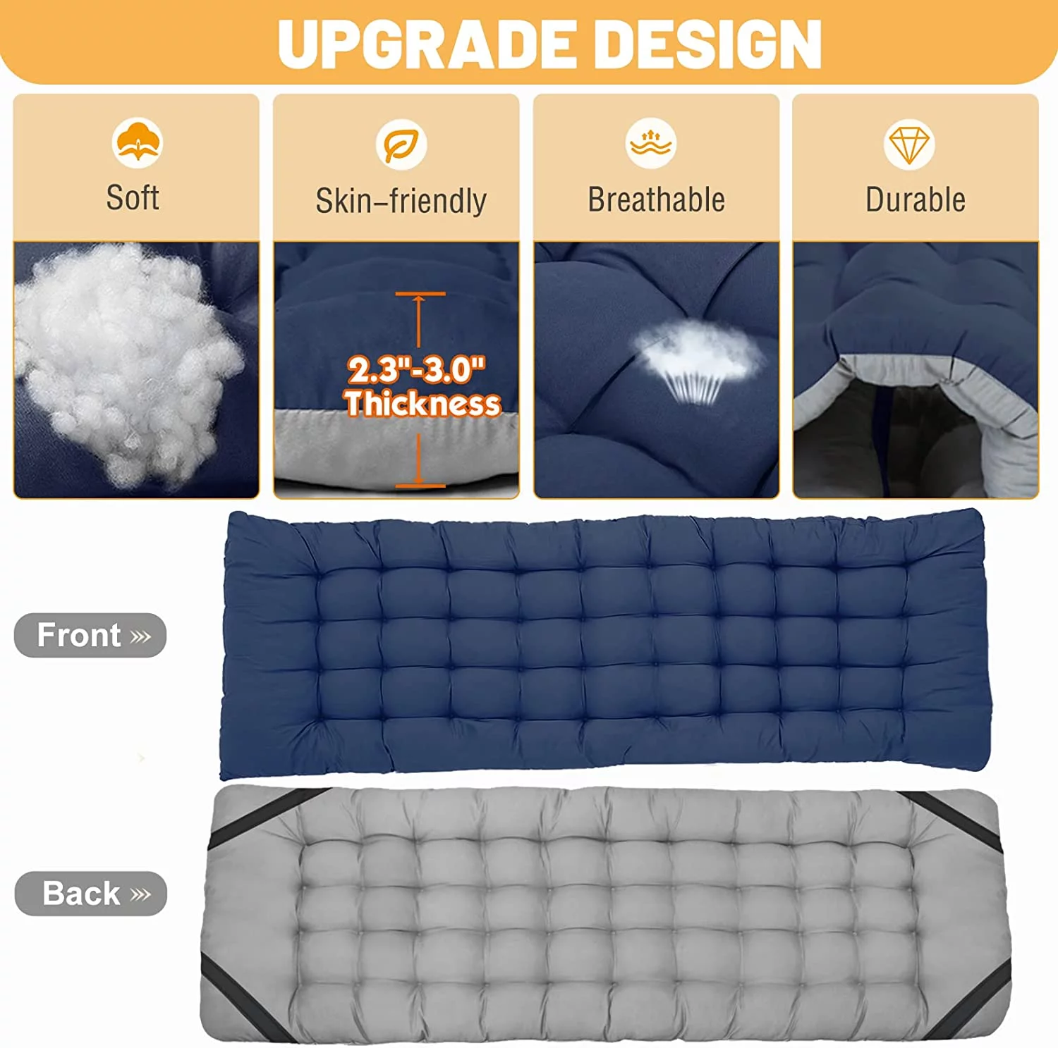 NAIZEA Folding Bed for Adult, Portable Camping Bed, Folding Sleeping Bed,camping cot with Mattress and Carrying Bag
