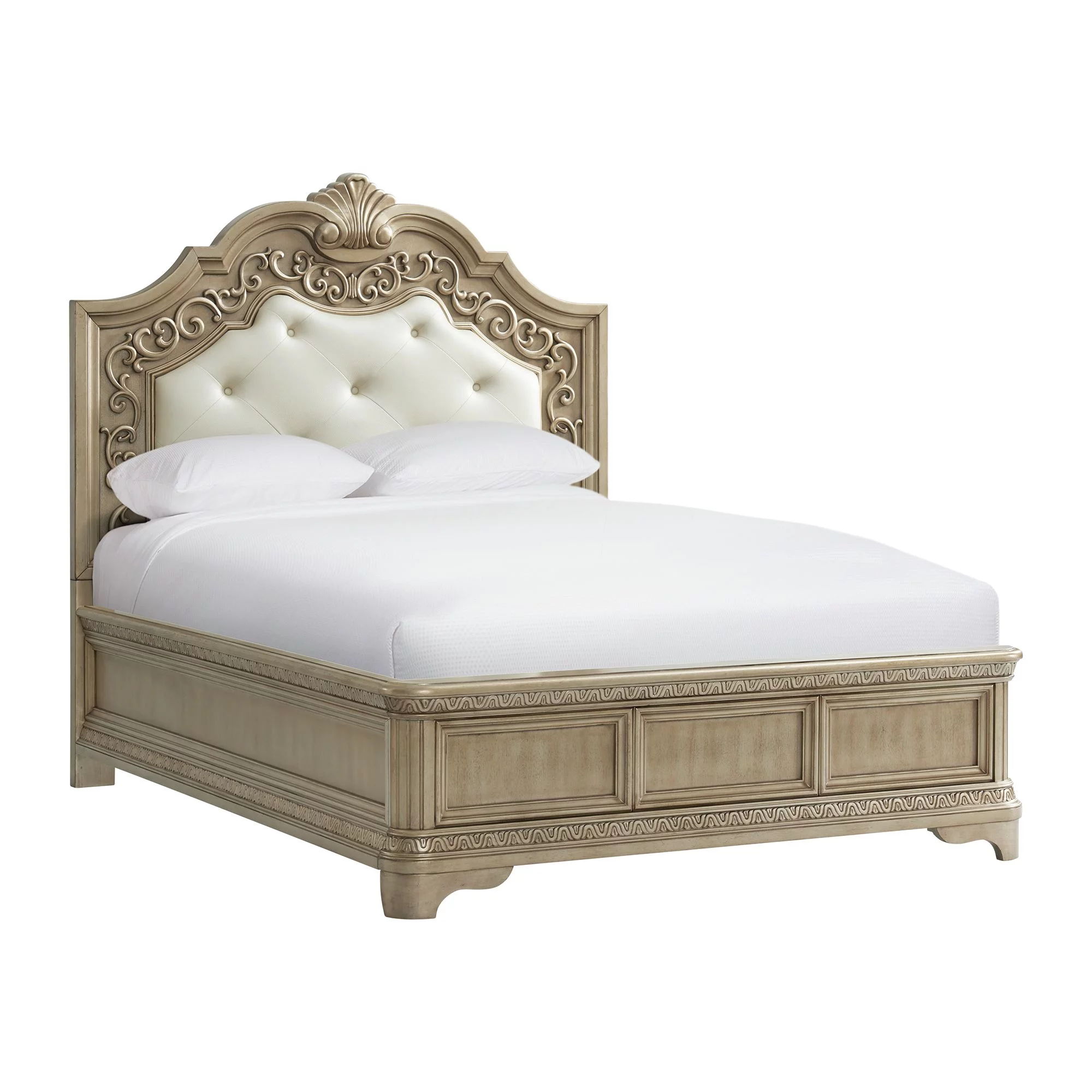 Picket House Furnishings Berlin Queen Panel Bed in Bronze