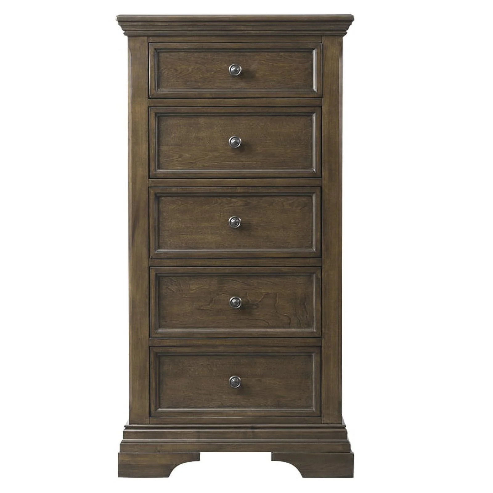 Westwood Design Olivia Traditional Wood Pier Chest in Rosewood Brown