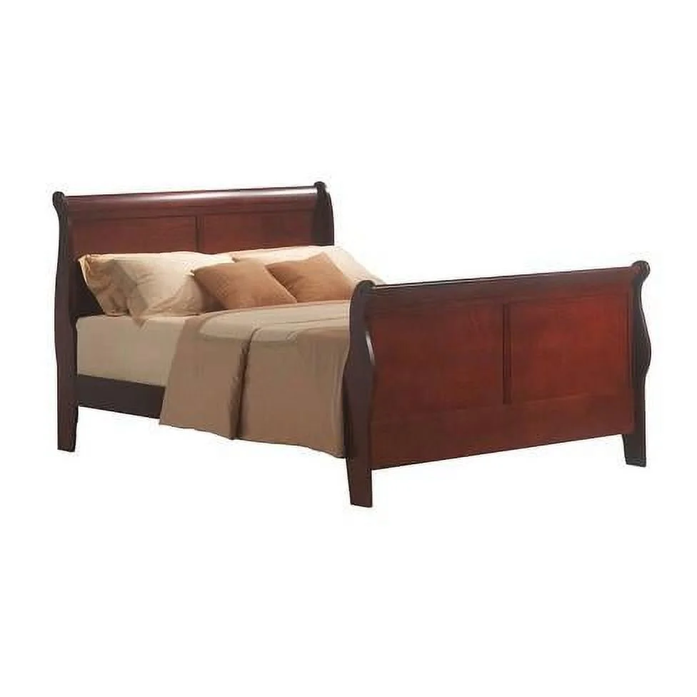 Cherry Eastern King 6pcs Bedroom Set by Acme Louis Philippe III 19517EK-6pcs