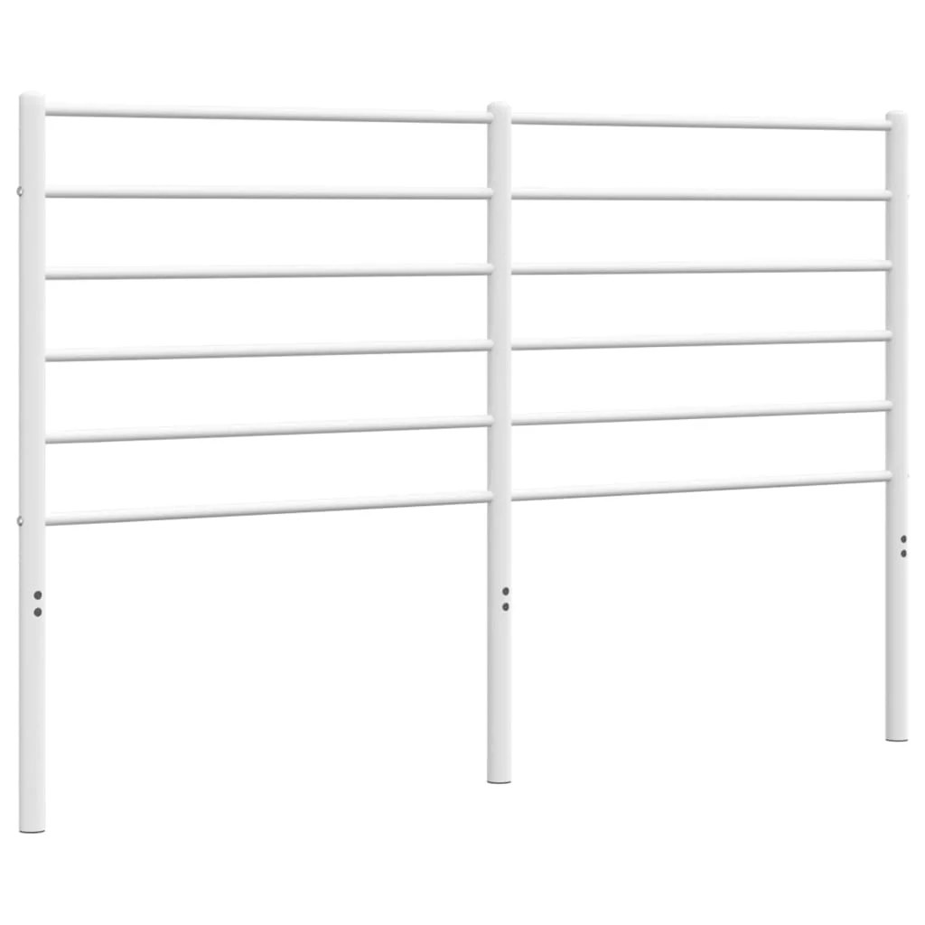Dcenta Metal Headboard White 59.1