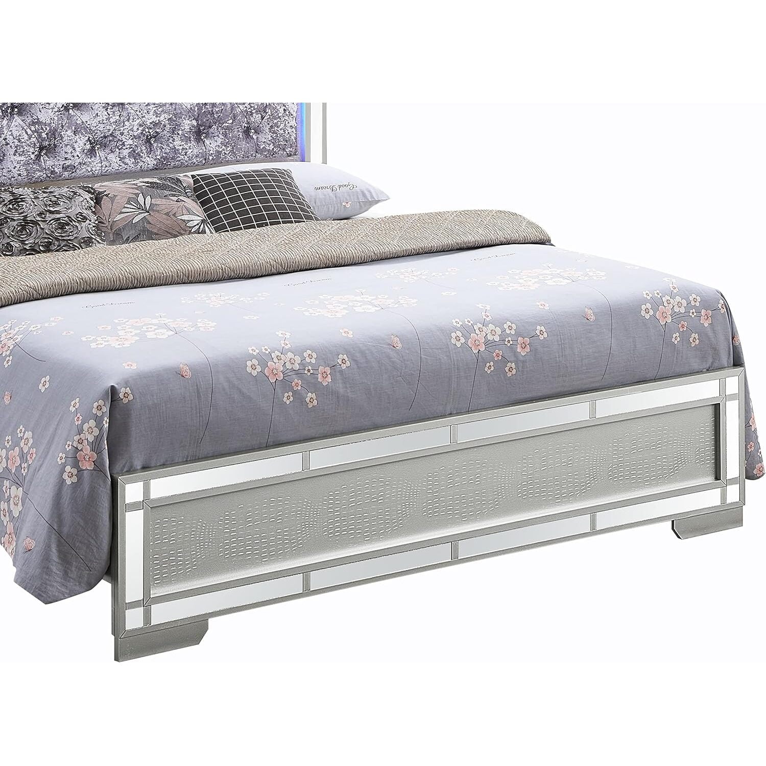 Glory Furniture Madison G6600A-FB  , Silver Champagne