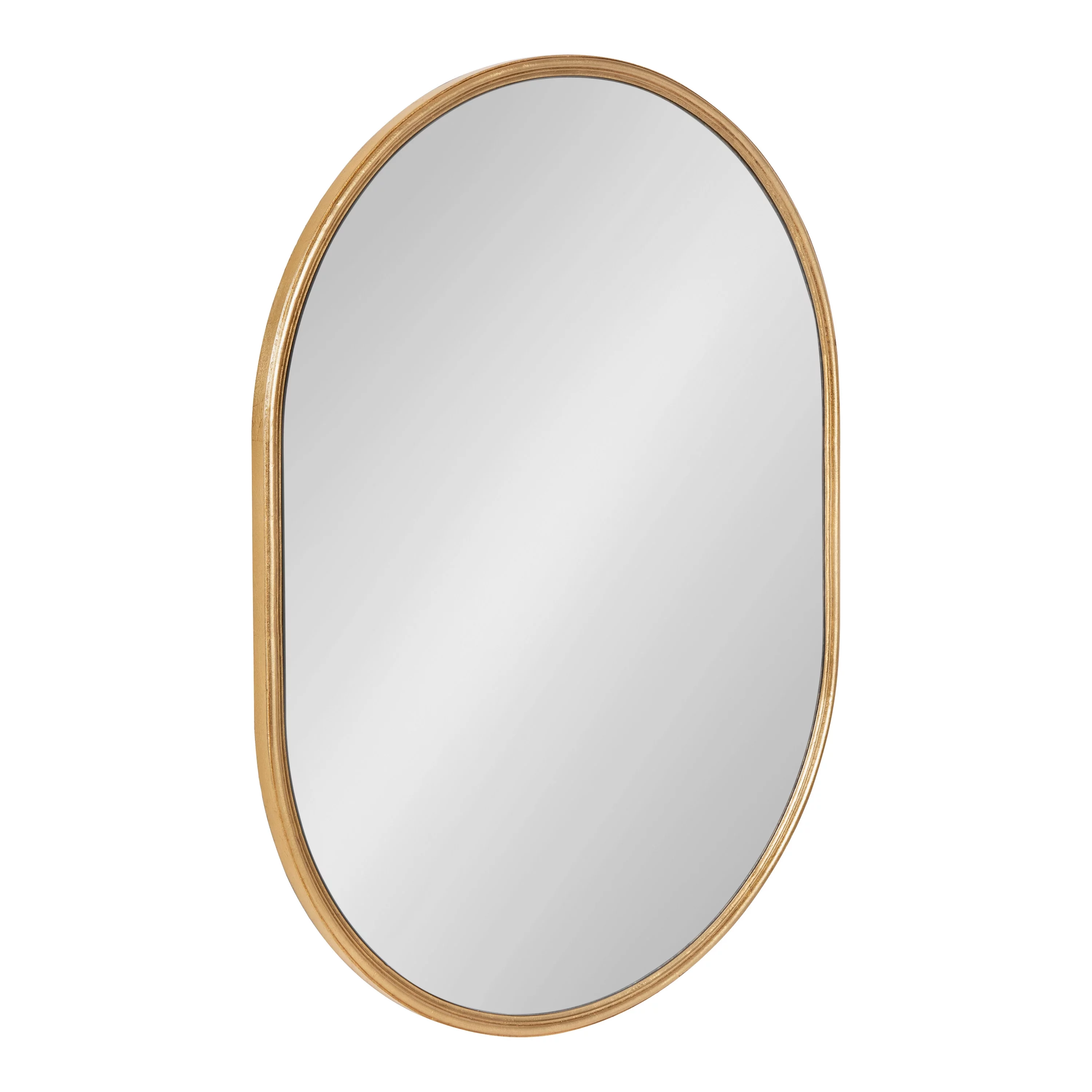 Kate and Laurel Caskill Mid-Century Oval Mirror, 18
