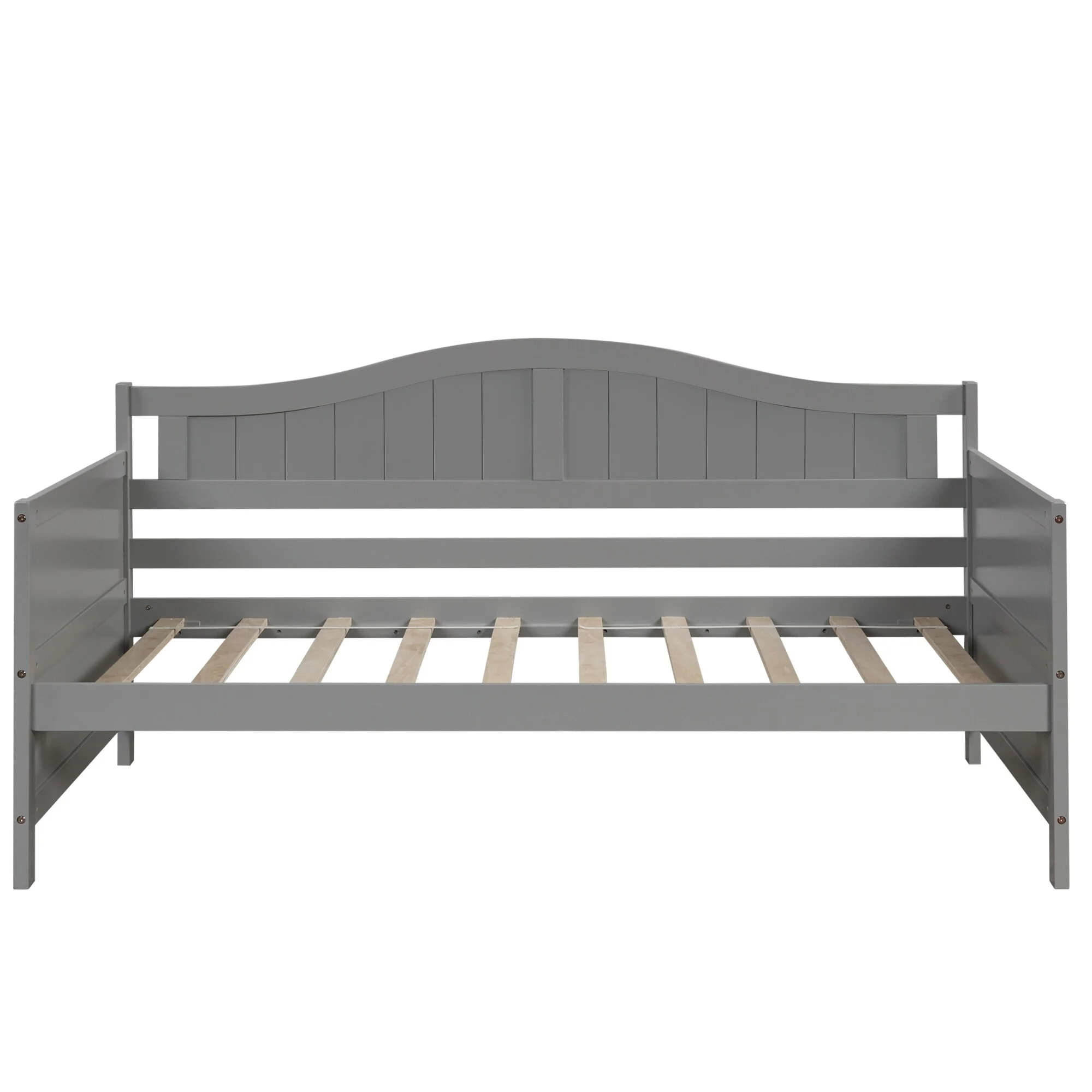 Wooden Twin Daybed with 2 drawers, Sofa Bed for Bedroom Living Room