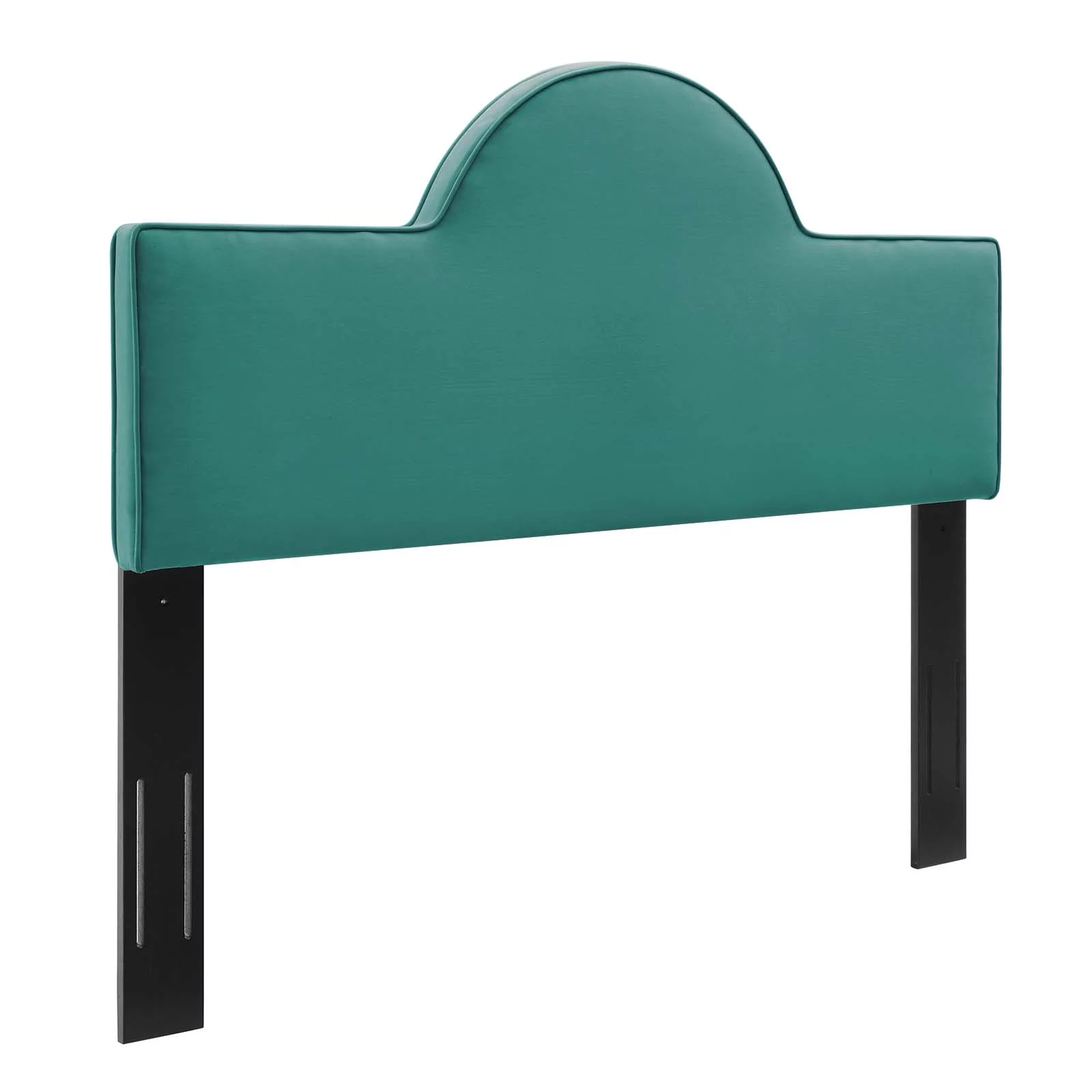 Modway Dawn Full/Queen Performance Velvet Headboard in Teal