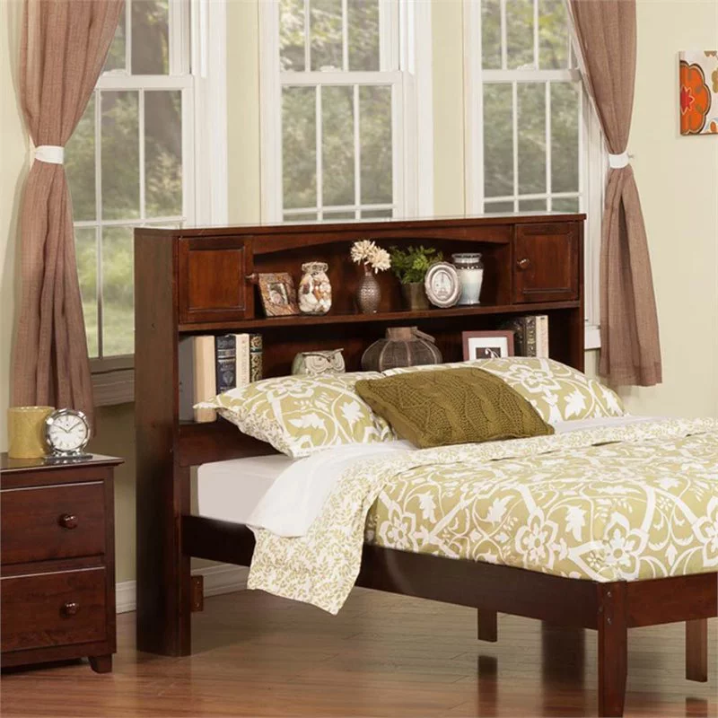 Newport Bookcase Headboard in Multiple Colors and Sizes