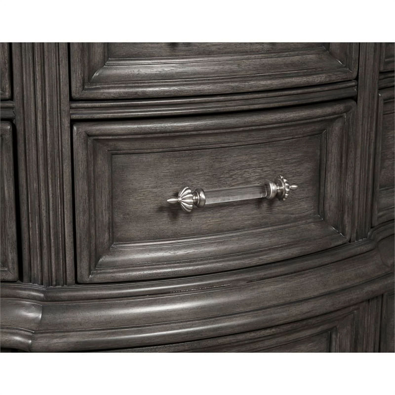 Vivian Hardwood 15 Drawer Master Chest in Mineral Gray by Pulaski Furniture