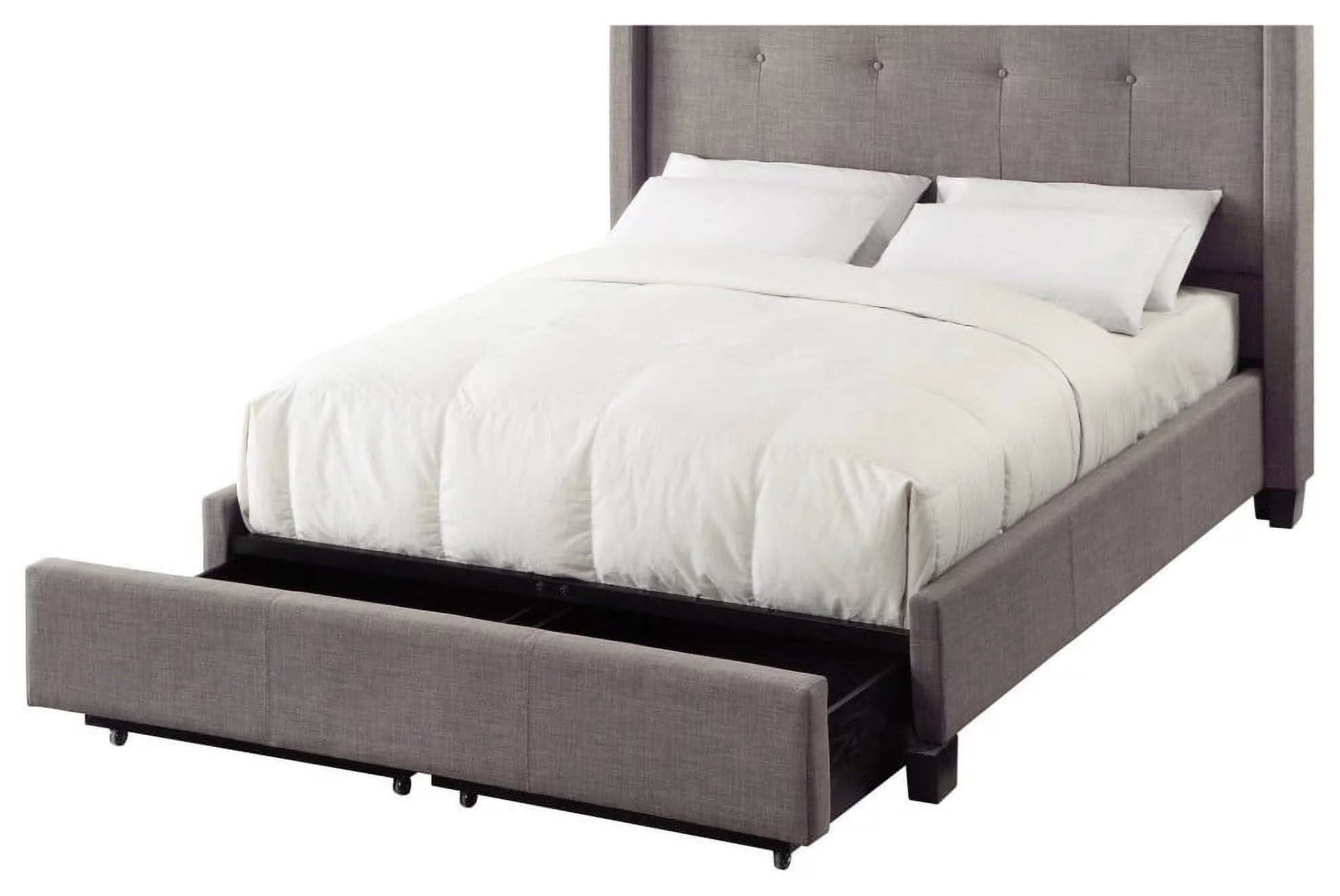 Modus Geneva E King Madeleine Storage Bed, Dolphin